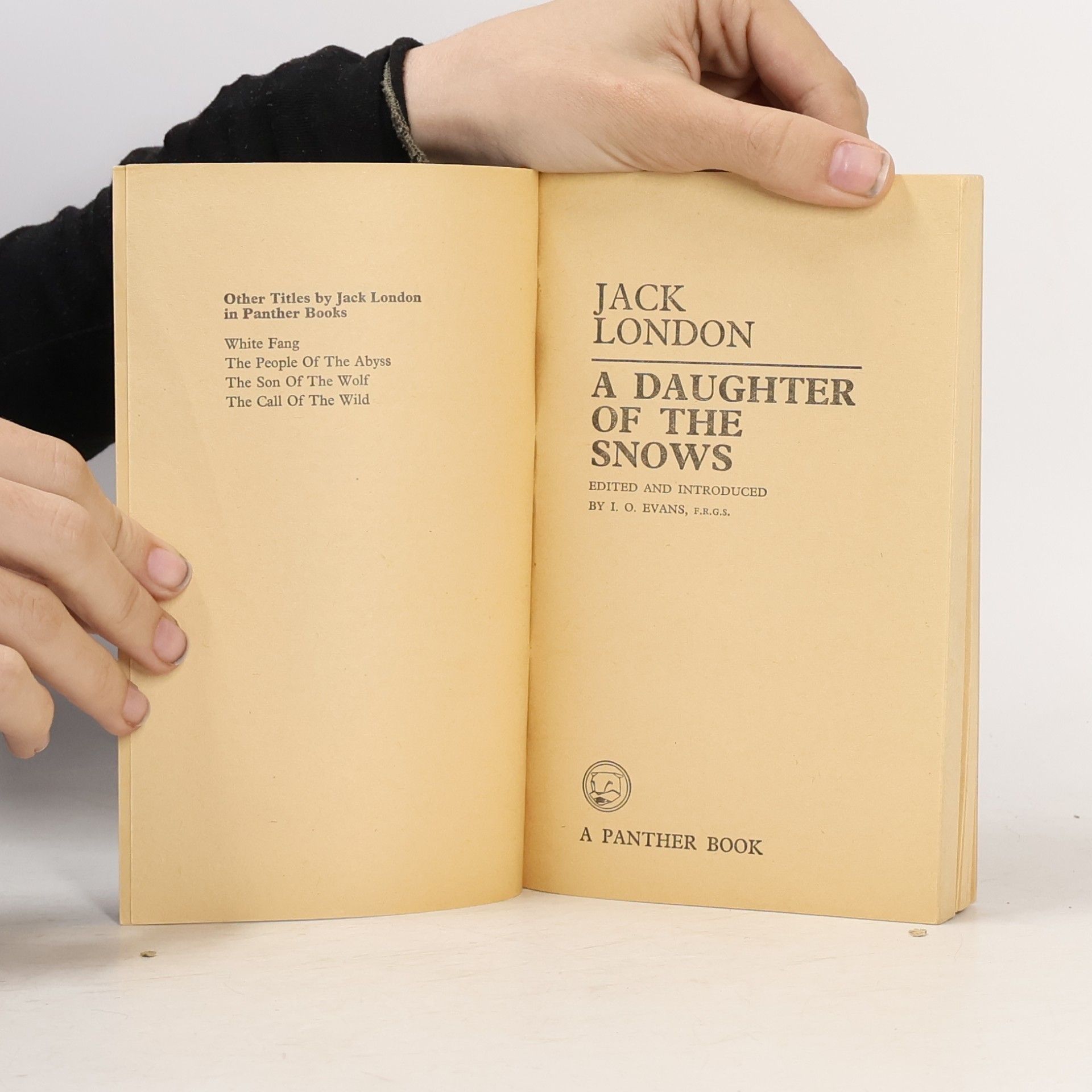 Jack London A Daughter of the Snows