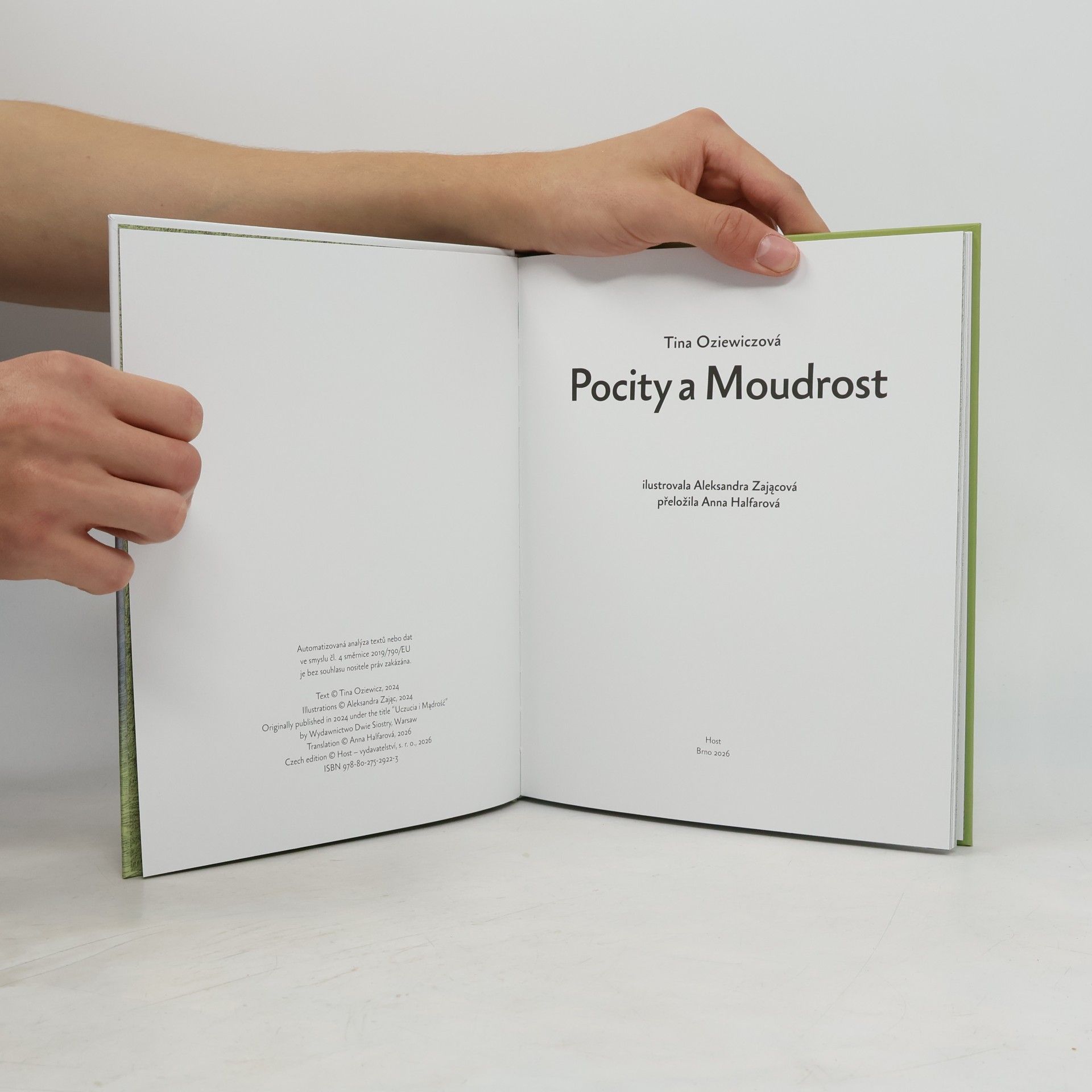 Tina Oziewicz Pocity a moudrost
