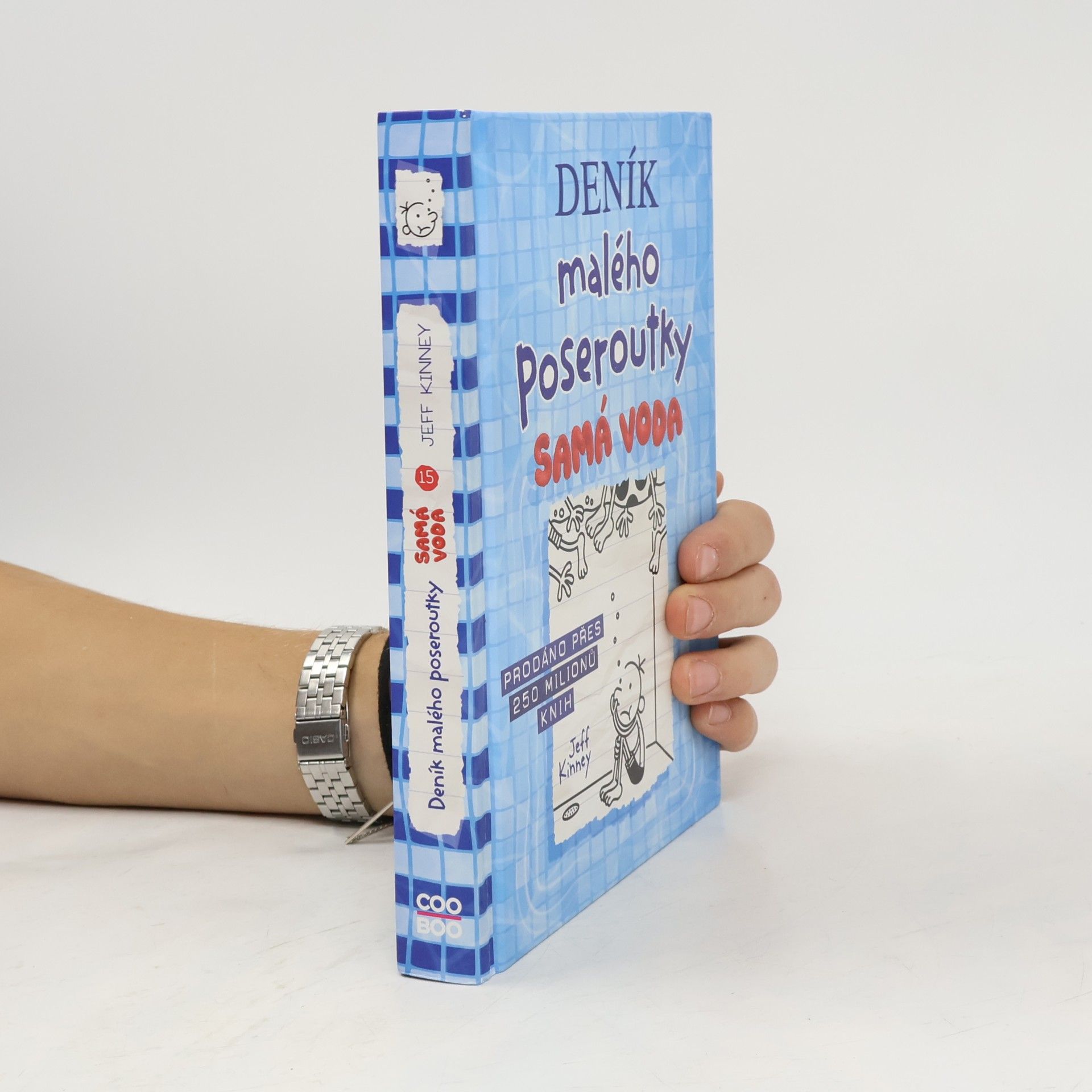 Jeff Kinney Deník malého poseroutky 15. Samá voda