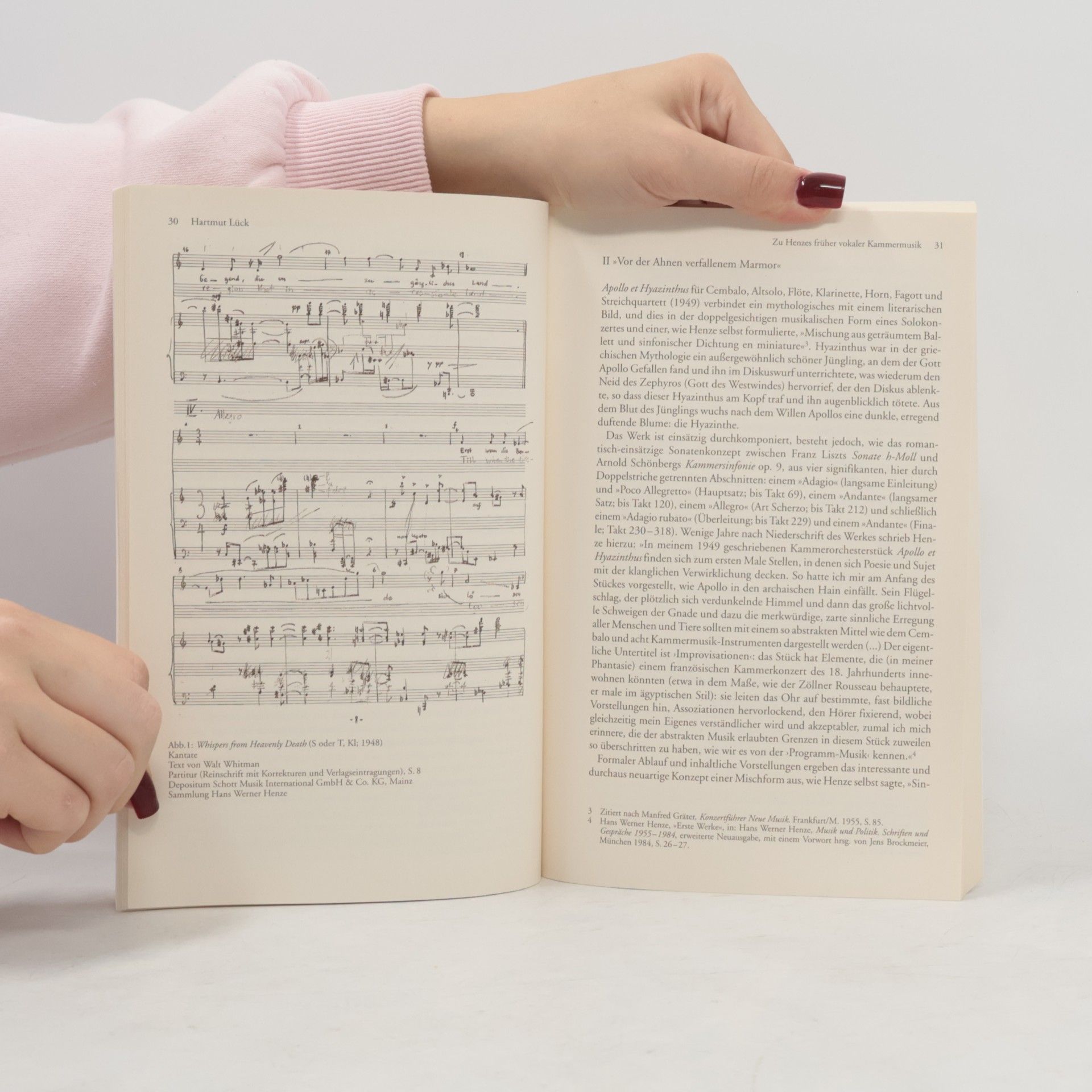 Hans Werner Henze Musik-Konzepte 132. Musik und Sprache