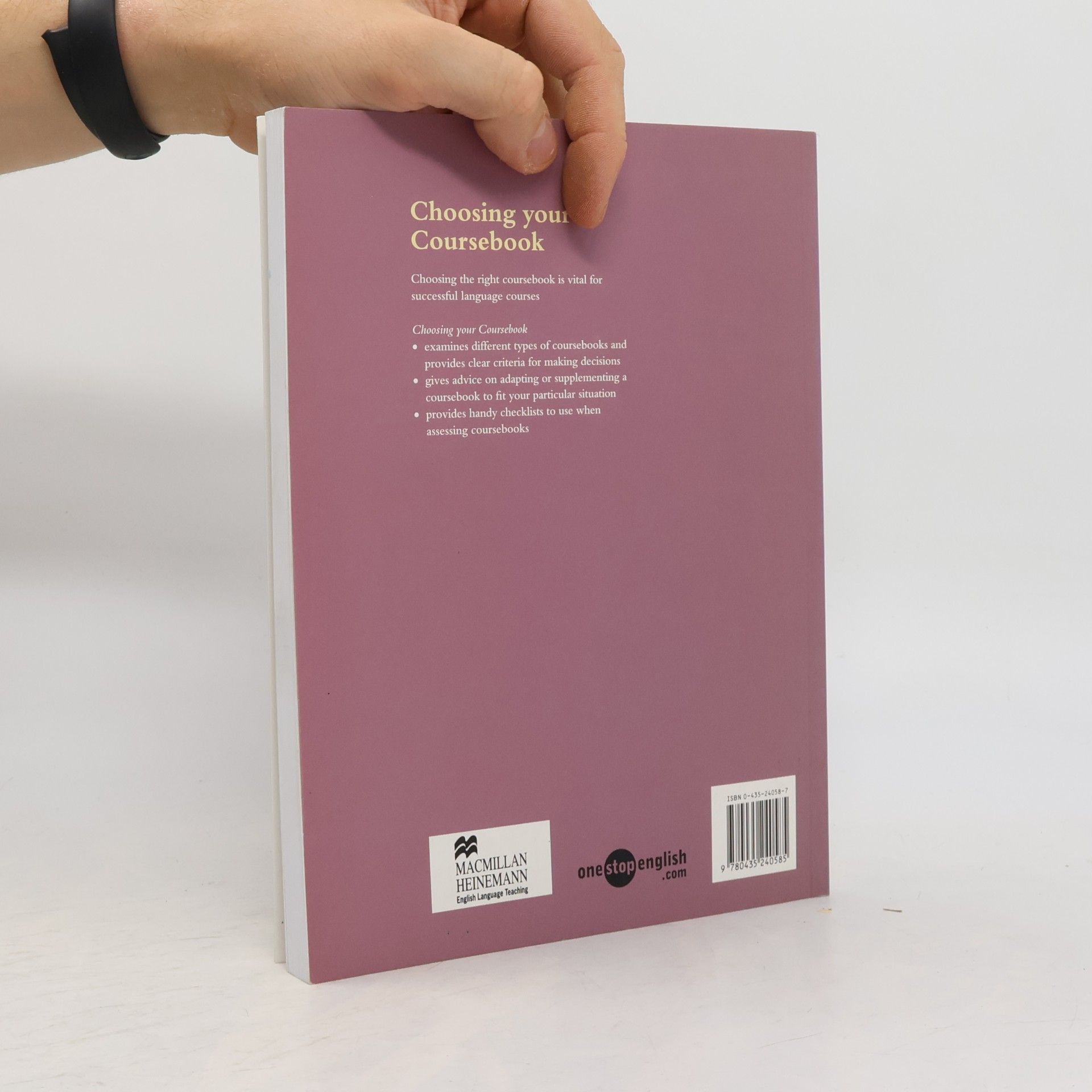 Alan Cunningsworth Choosing Your Coursebook