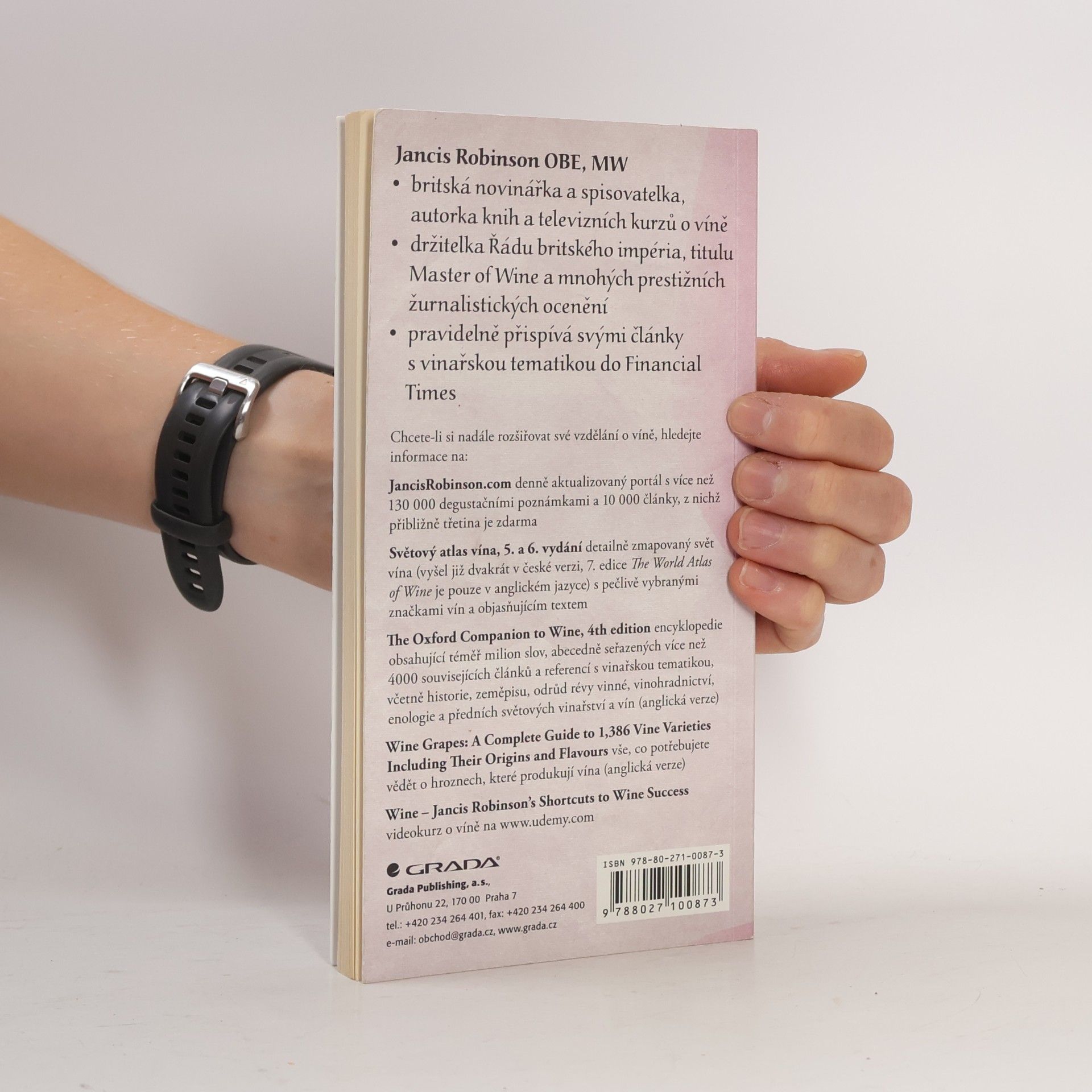 Jancis Robinson Znalcem vína za 24 hodin