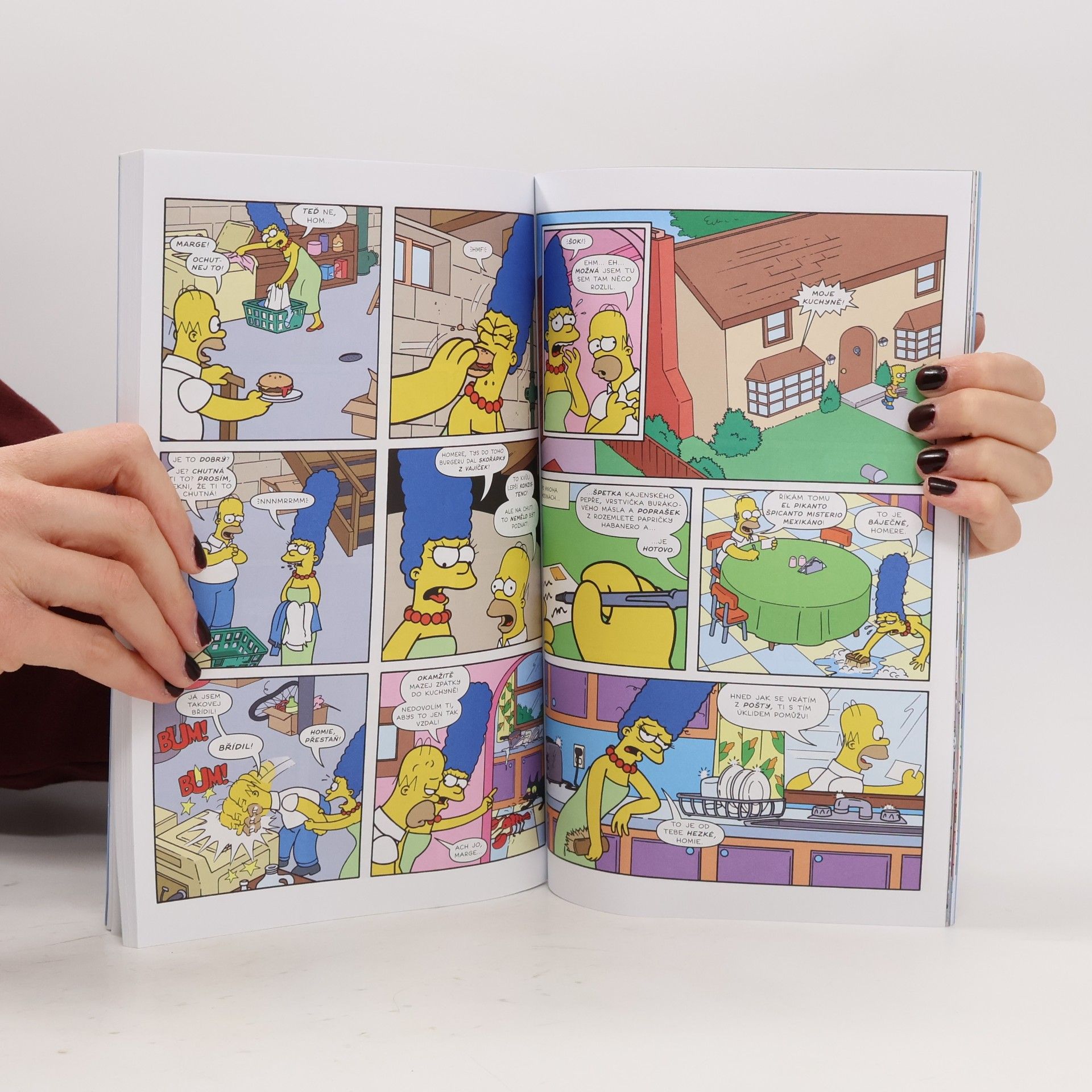 Matt Groening Velká cirkusová kniha Barta Simpsona