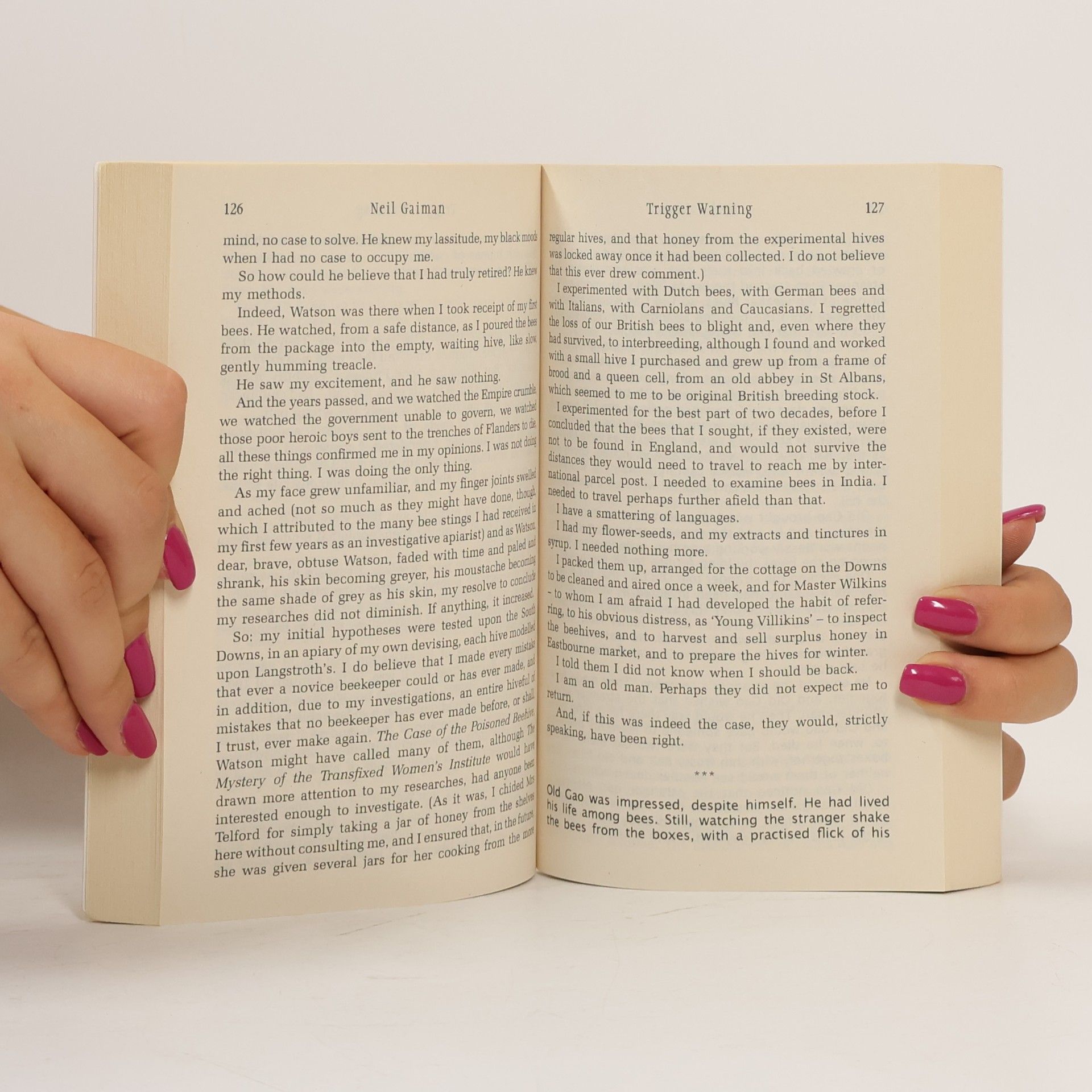 Neil Gaiman Trigger warning: Short fictions & disturbances