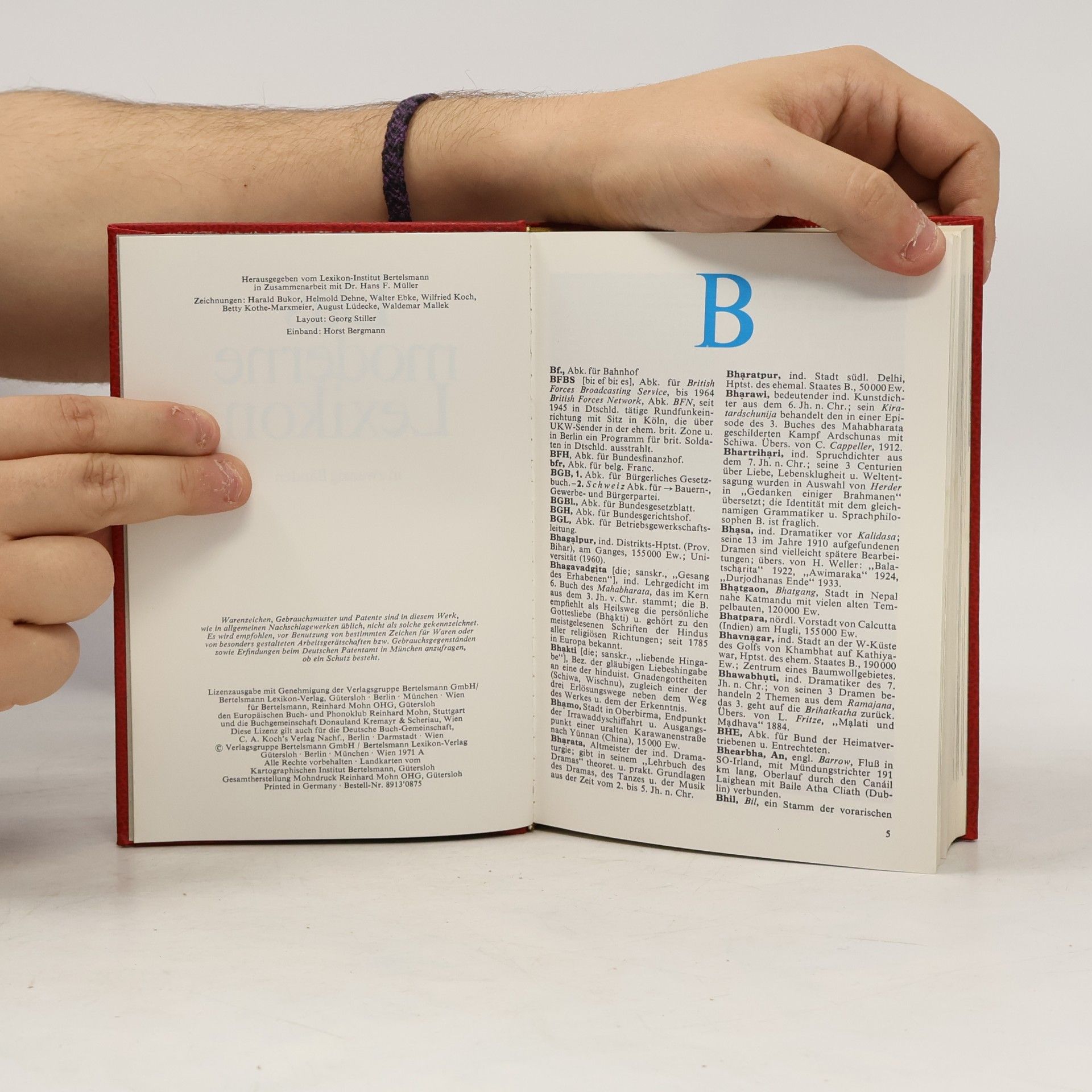 Autorenkollektiv Das moderne Lexikon 3. Bf-Cha