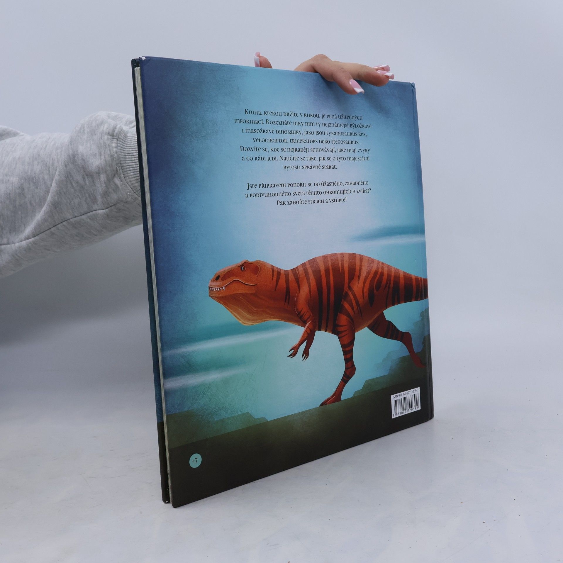 Federica Magrin Kniha plná dinosaurů : příručka zkušeného chovatele