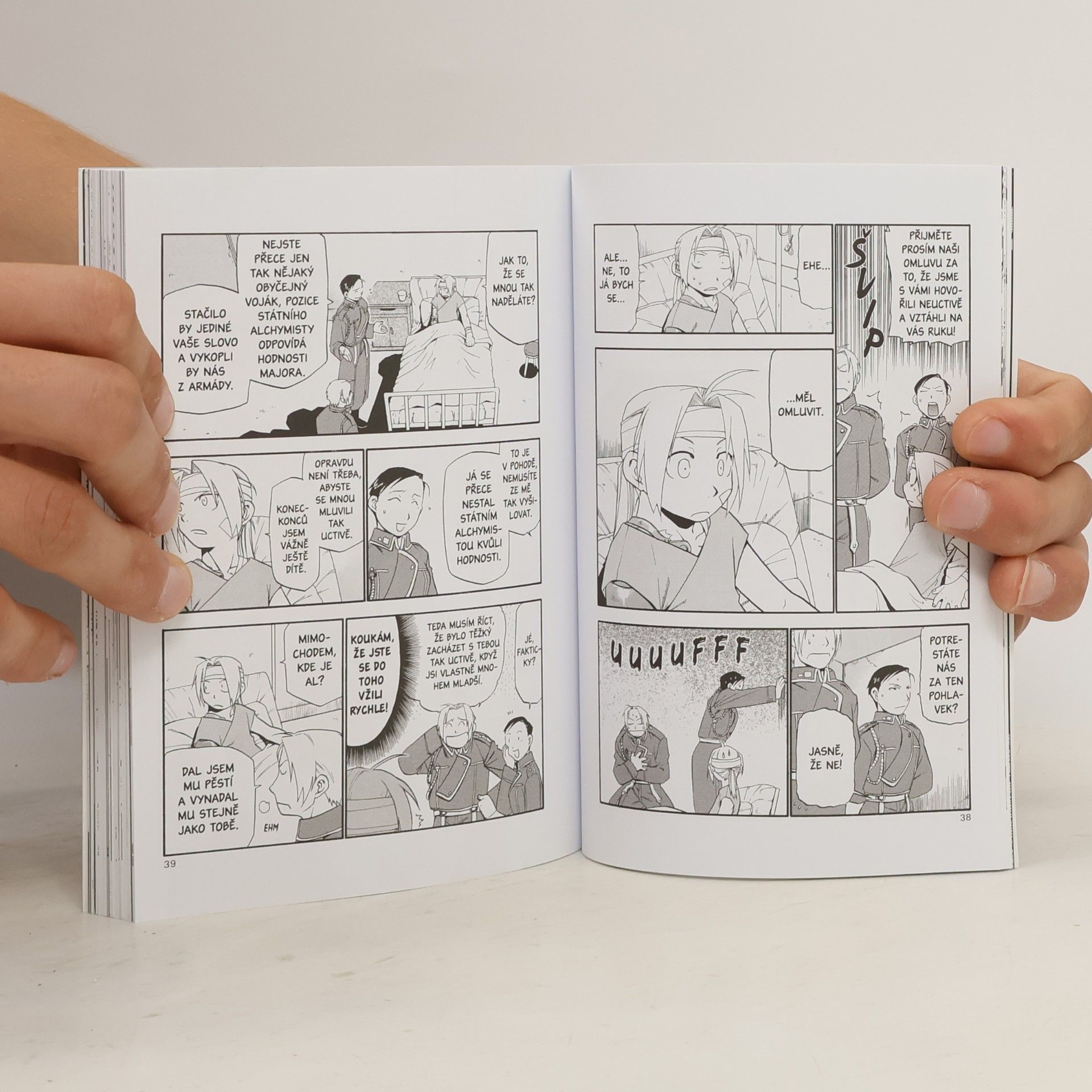 Hiromu Arakawa Ocelový alchymista 4