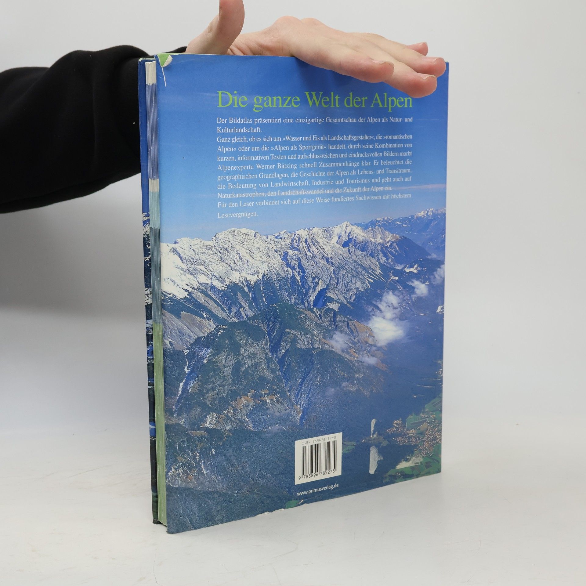 Werner Bätzing Bildatlas Alpen