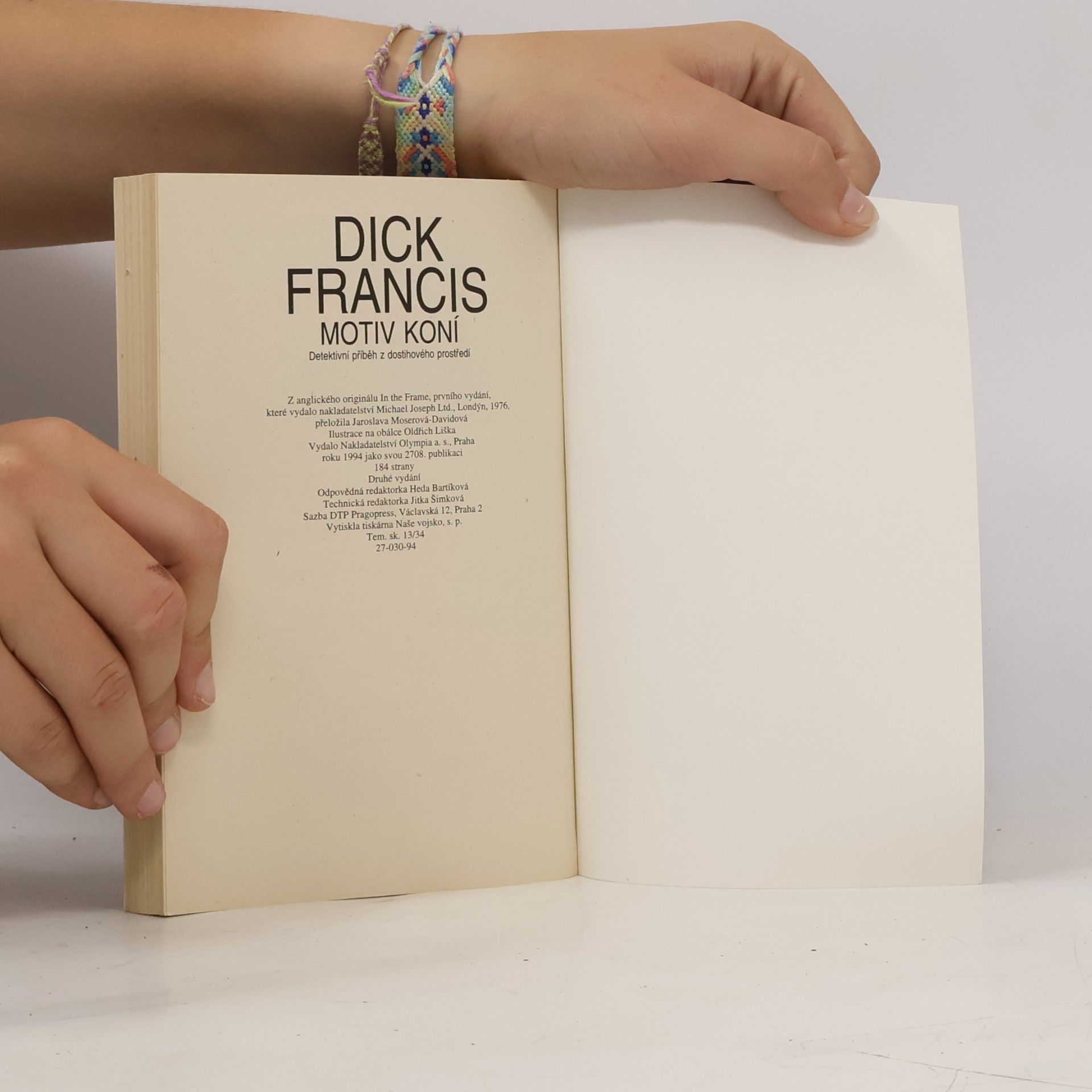 Dick Francis Motiv koní