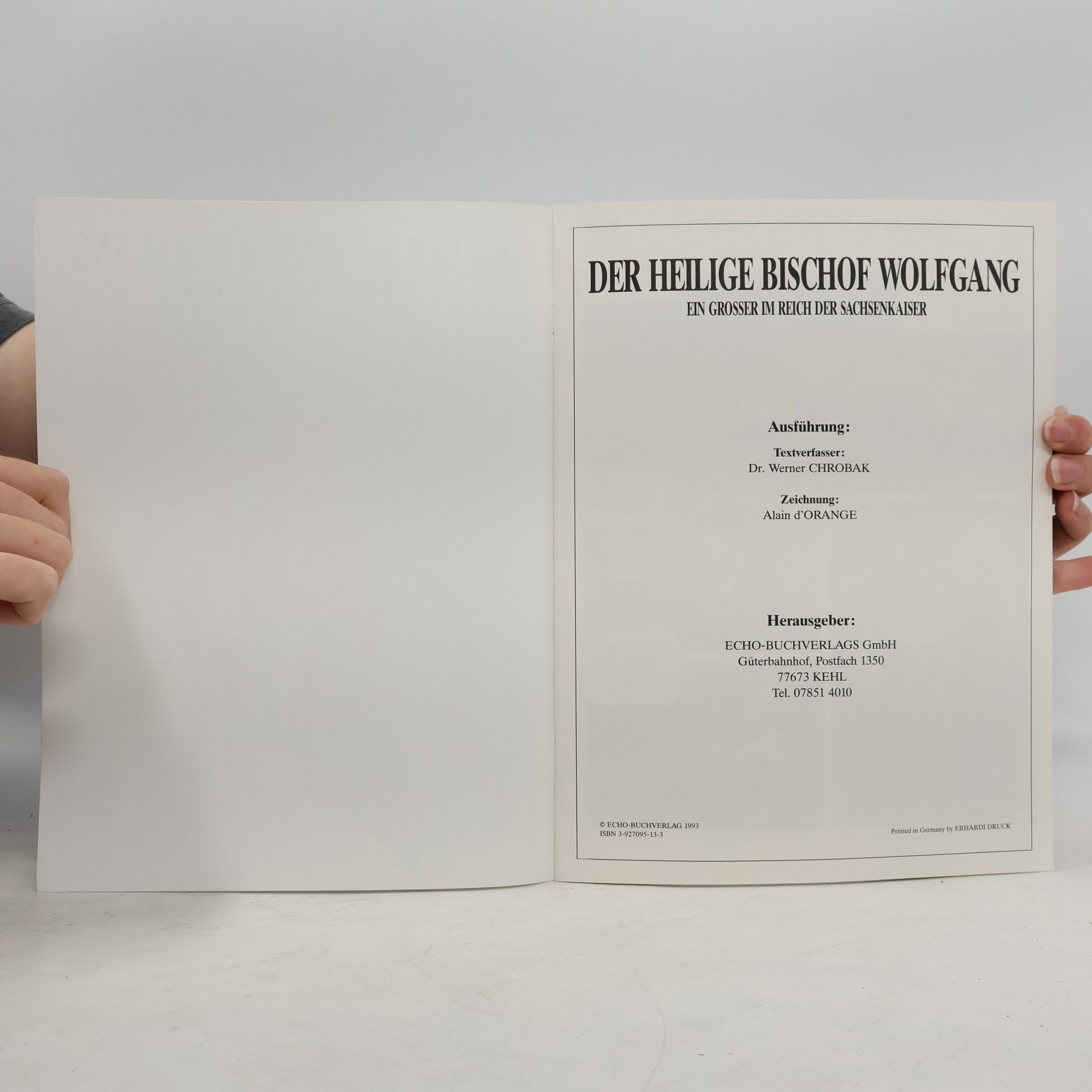 Karl Hausberger Der heilige Bischof Wolfgang