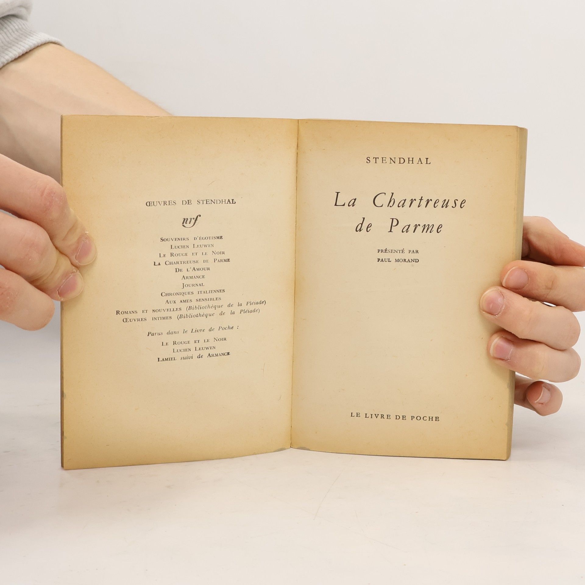 Stendhal La chartreuse de Parme
