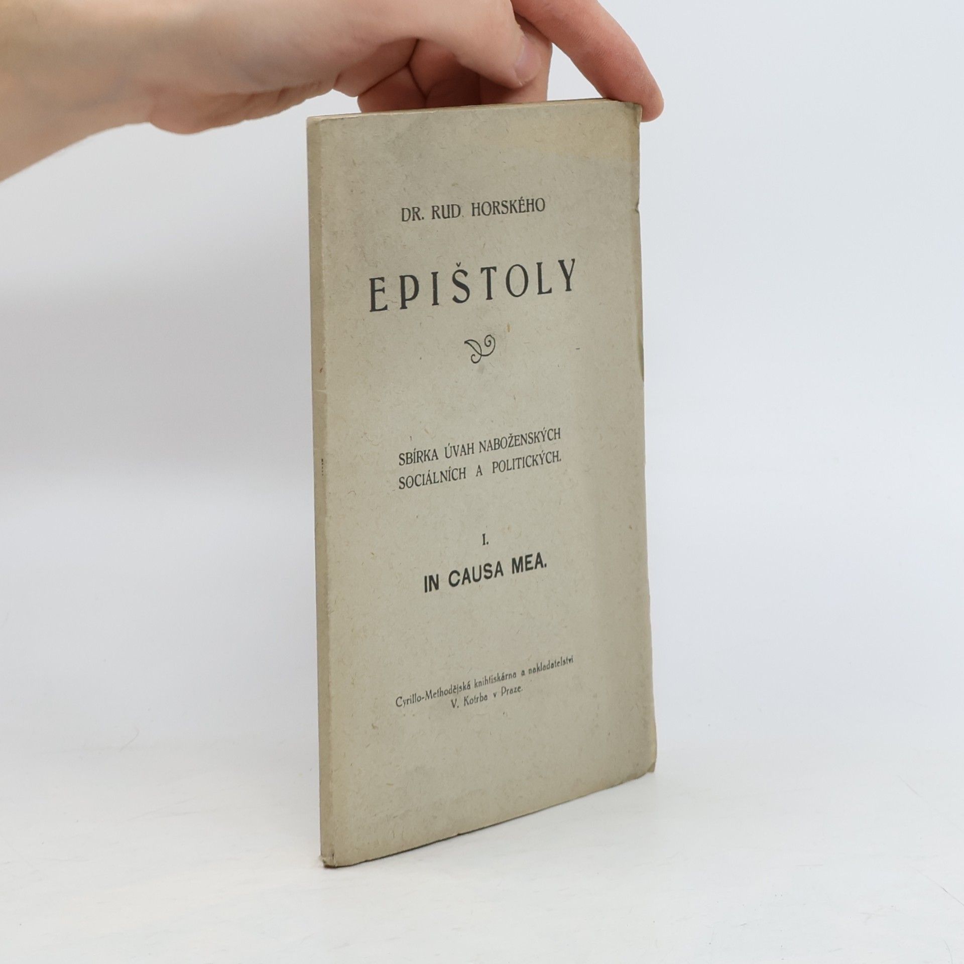 Epištoly I.