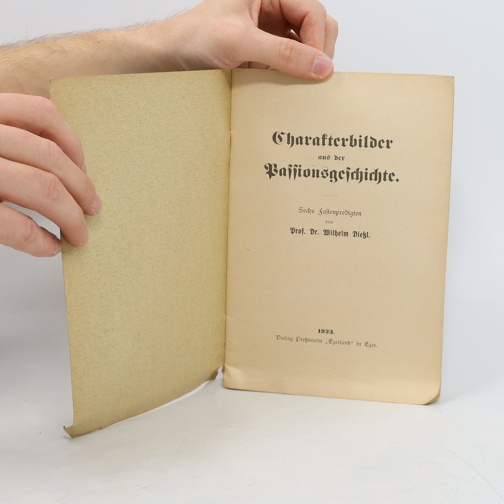 Wilhelm Dießl Charakterbilder aus der Passionsgeschichte