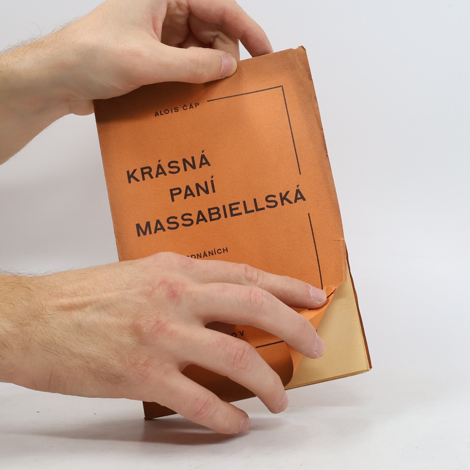 Alois Čáp Krásná paní Massabiellská