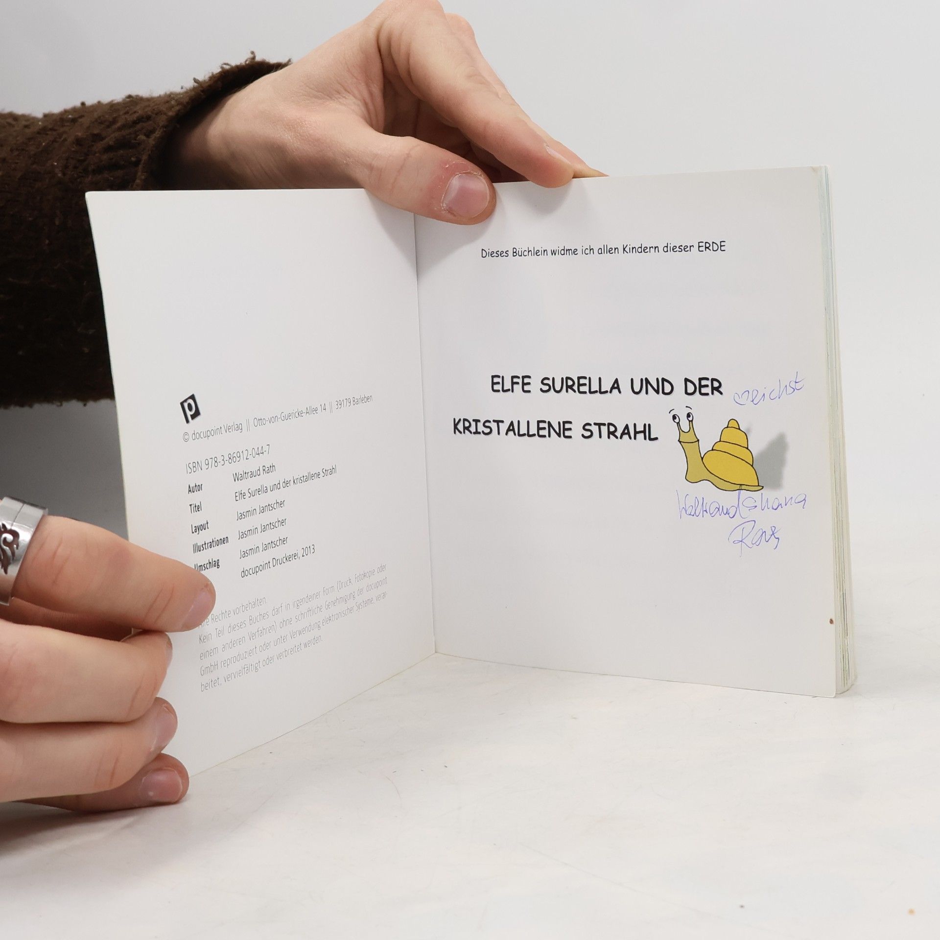 Waltraud Rath Elfe Surella und der kristallene Strahl