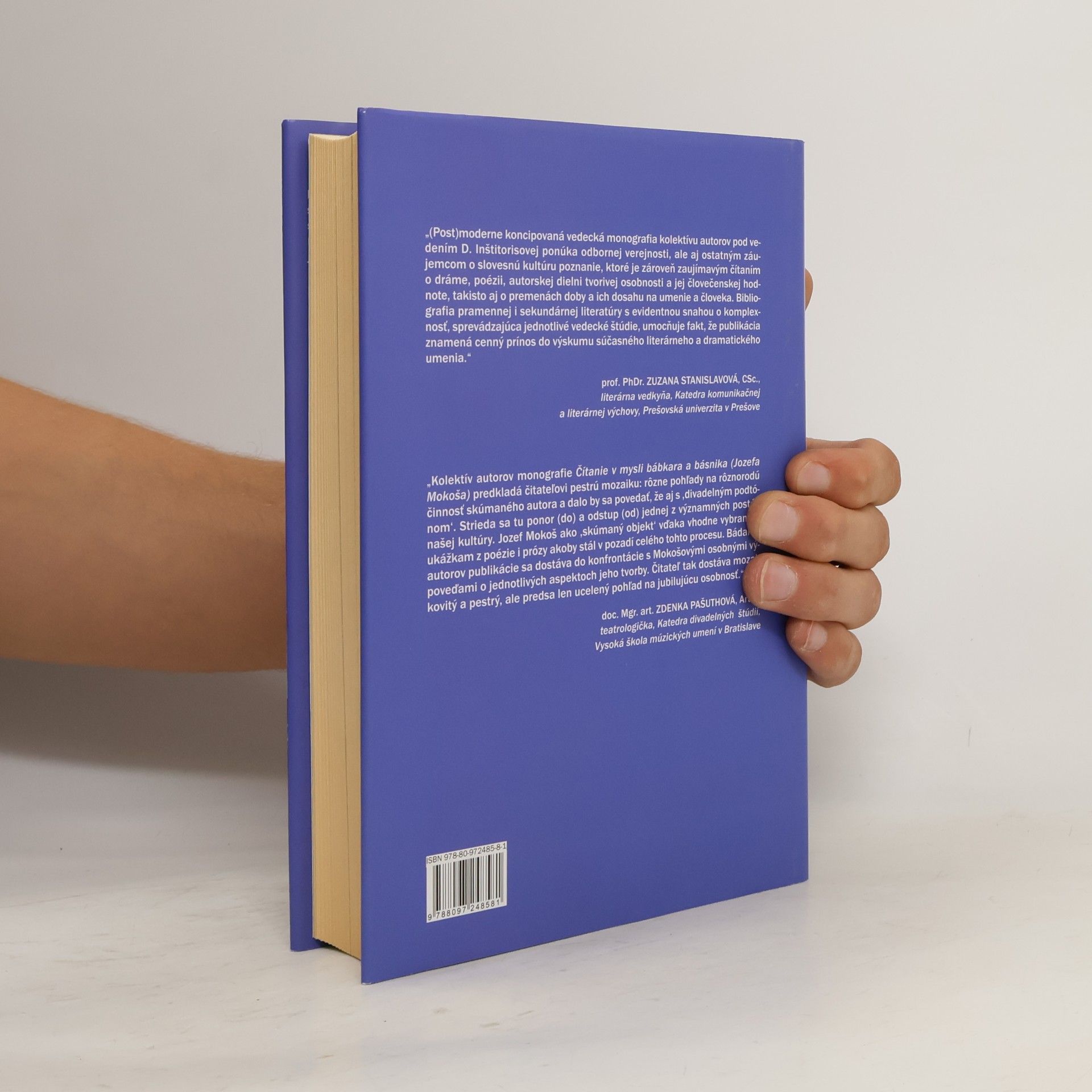 Various authors Čítanie v mysli bábkara a básnika (Jozefa Mokoša)