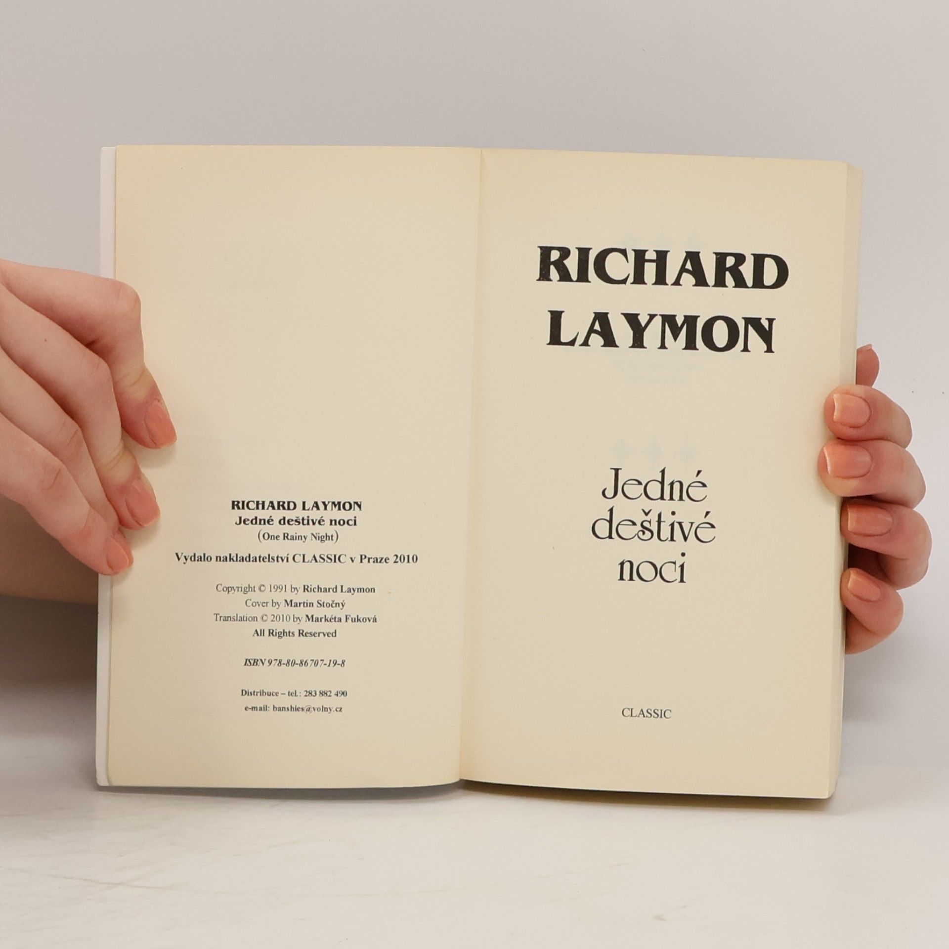 Richard Laymon Jedné deštivé noci