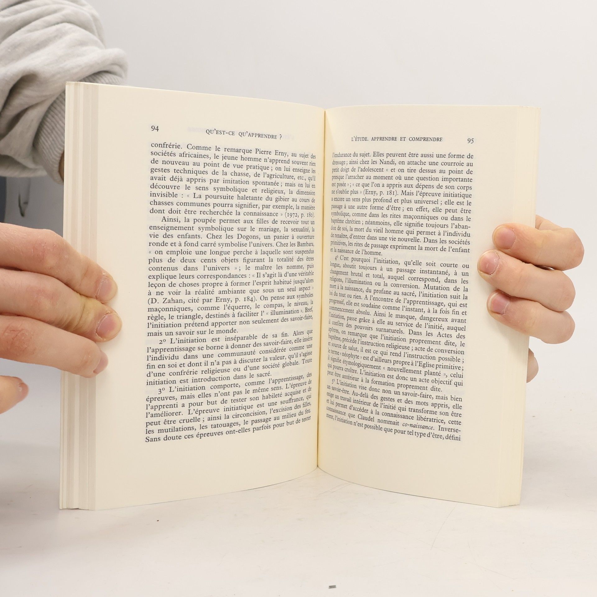 Olivier Reboul L'éducateur: Qu'est-ce qu'apprendre ? Pour une philosophie de l'enseignement
