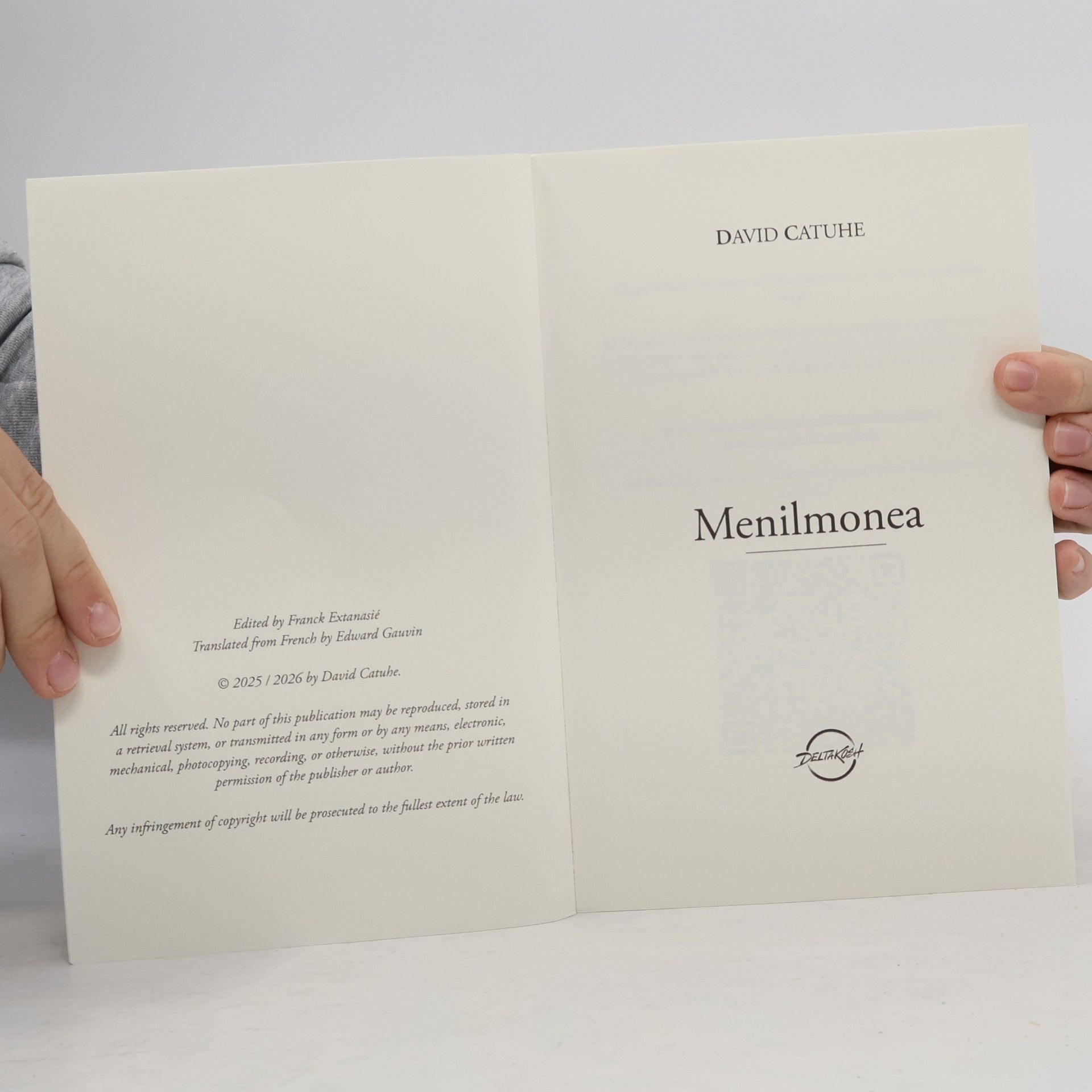 David Catuhe The Cycle of the Titans - 1: Menilmonea