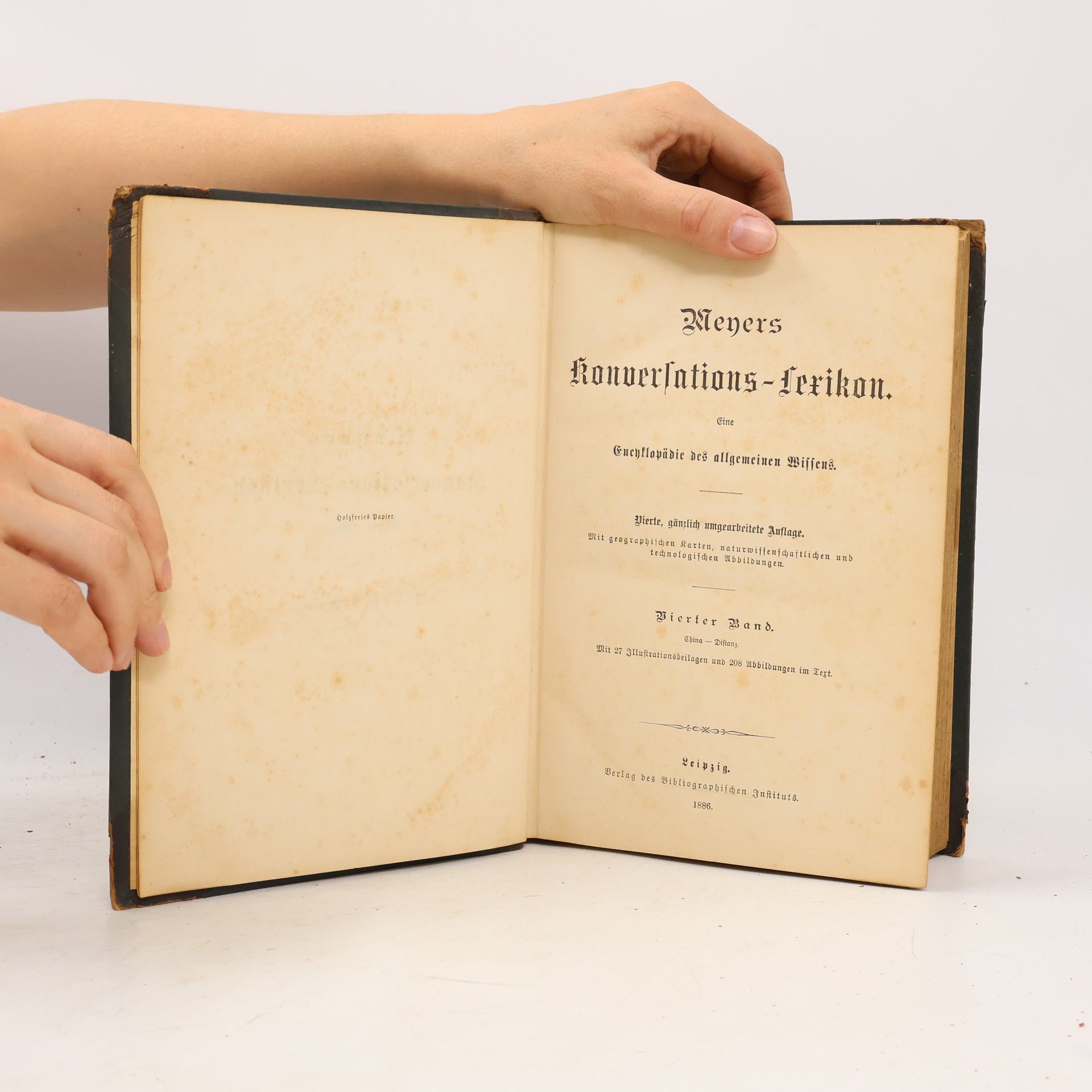 Various authors Meyers Konversations-Lexikon 4