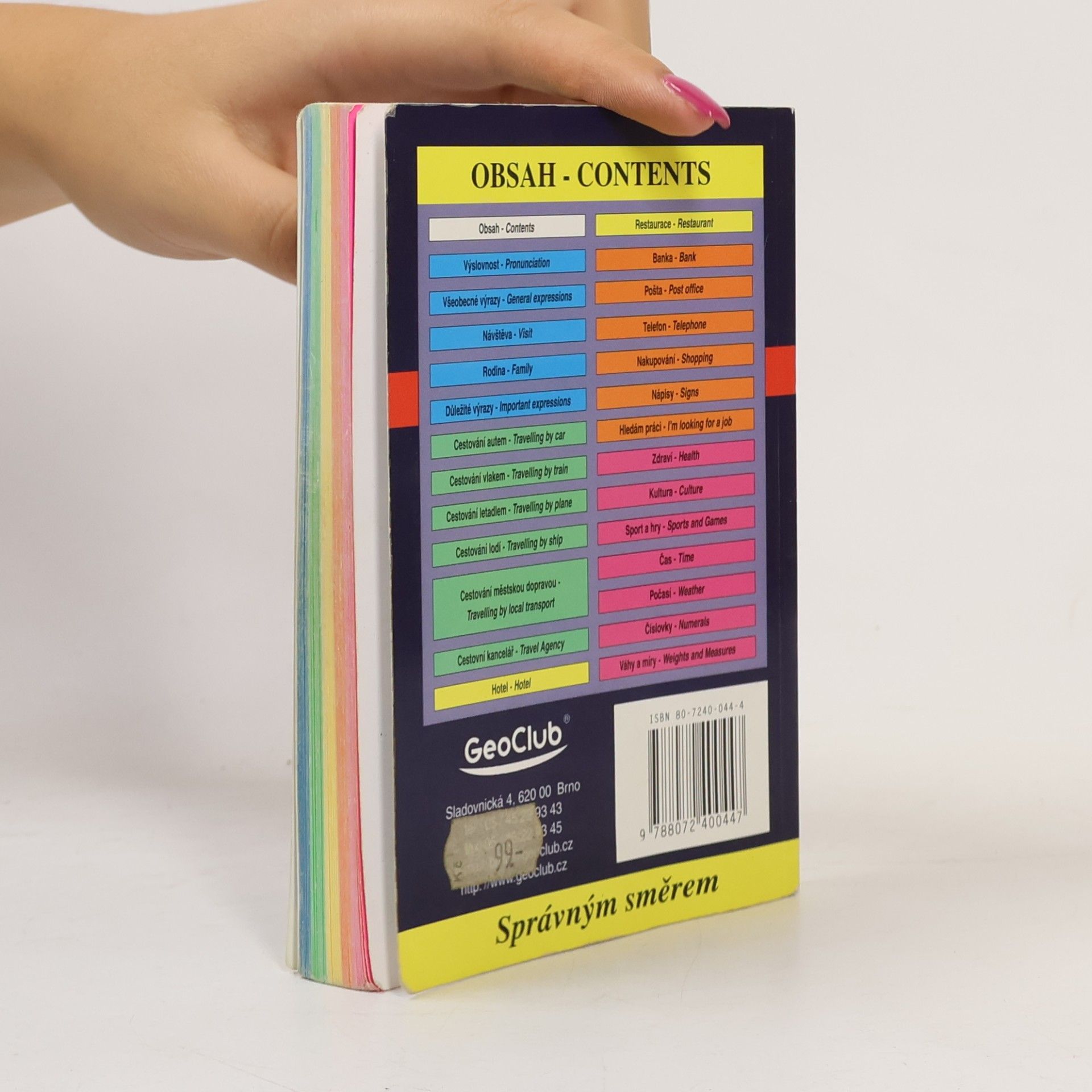 Martina Sobotíková Angličtina : Czech-English phrase book : konverzace