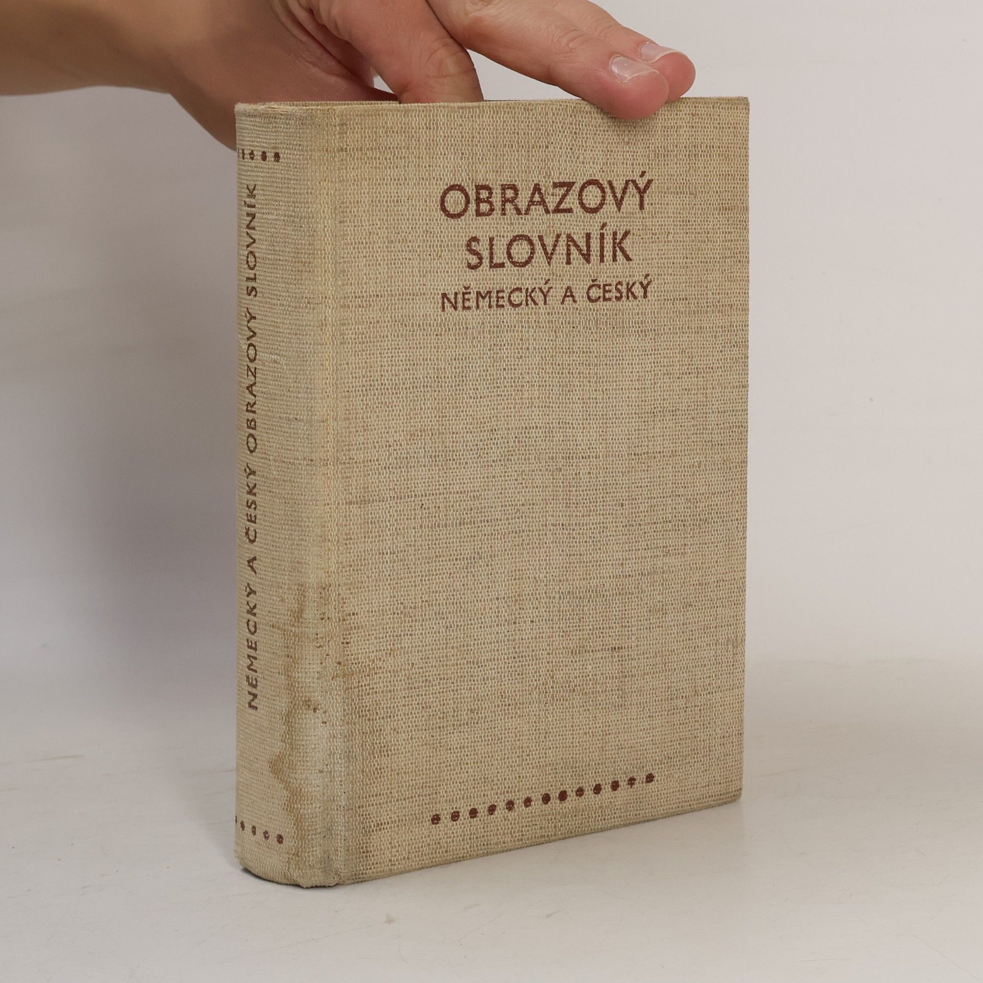Josef Beneš Obrazový slovník německý a český