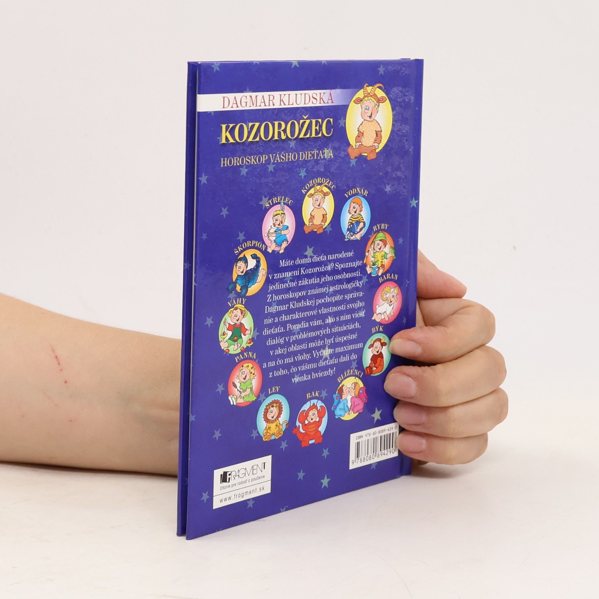 Dagmar Kludská Kozorožec - horoskop vášho dieťaťa (malý formát)