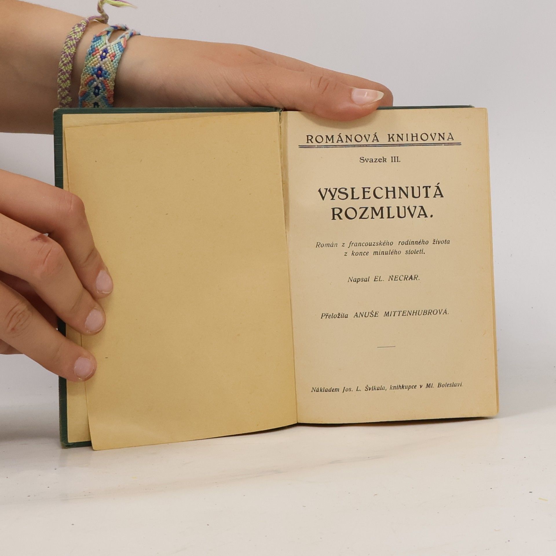 El. Necrar Vyslechnutá rozmluva