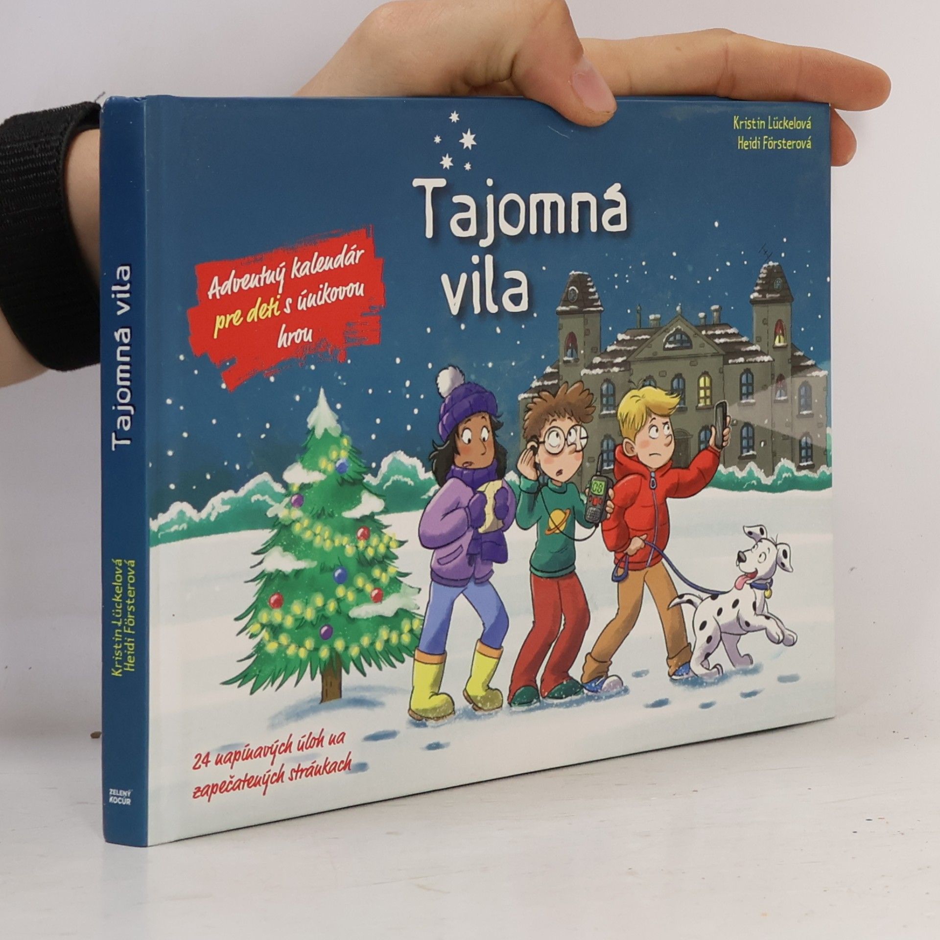 Kristin Lückel Tajomná vila – Adventný kalendár pre deti s únikovou hrou