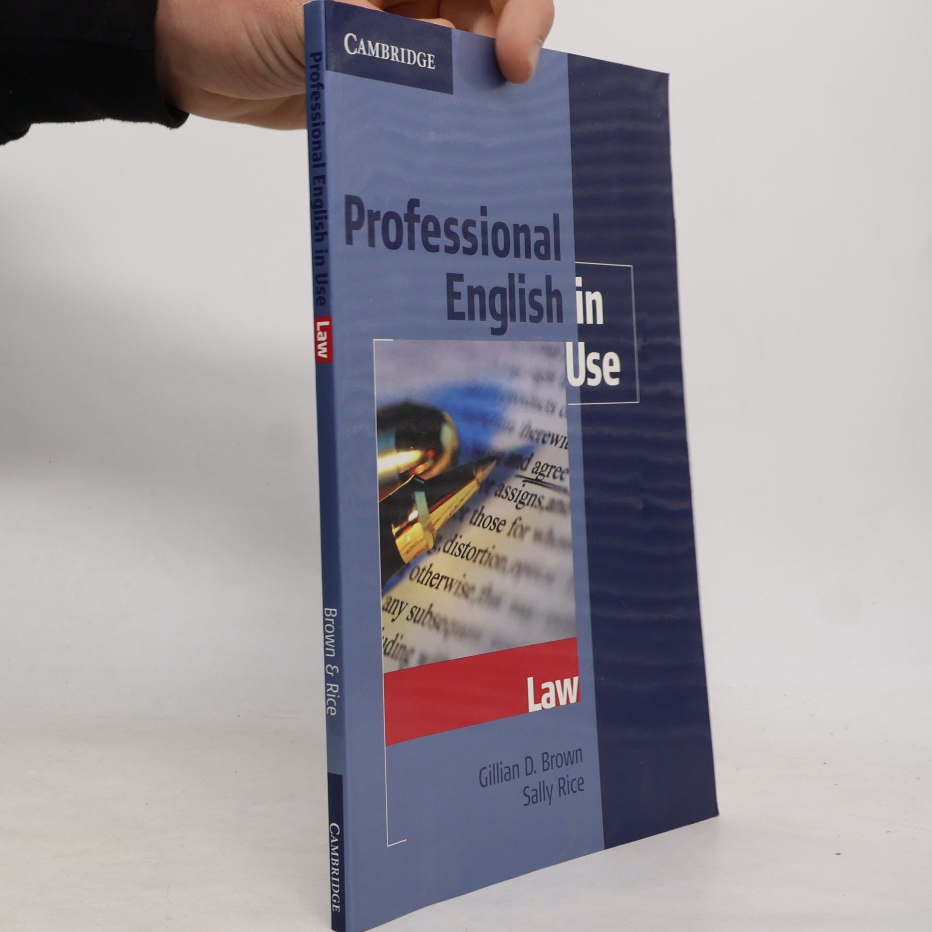 Sally Rice Professional English in Use. Law
