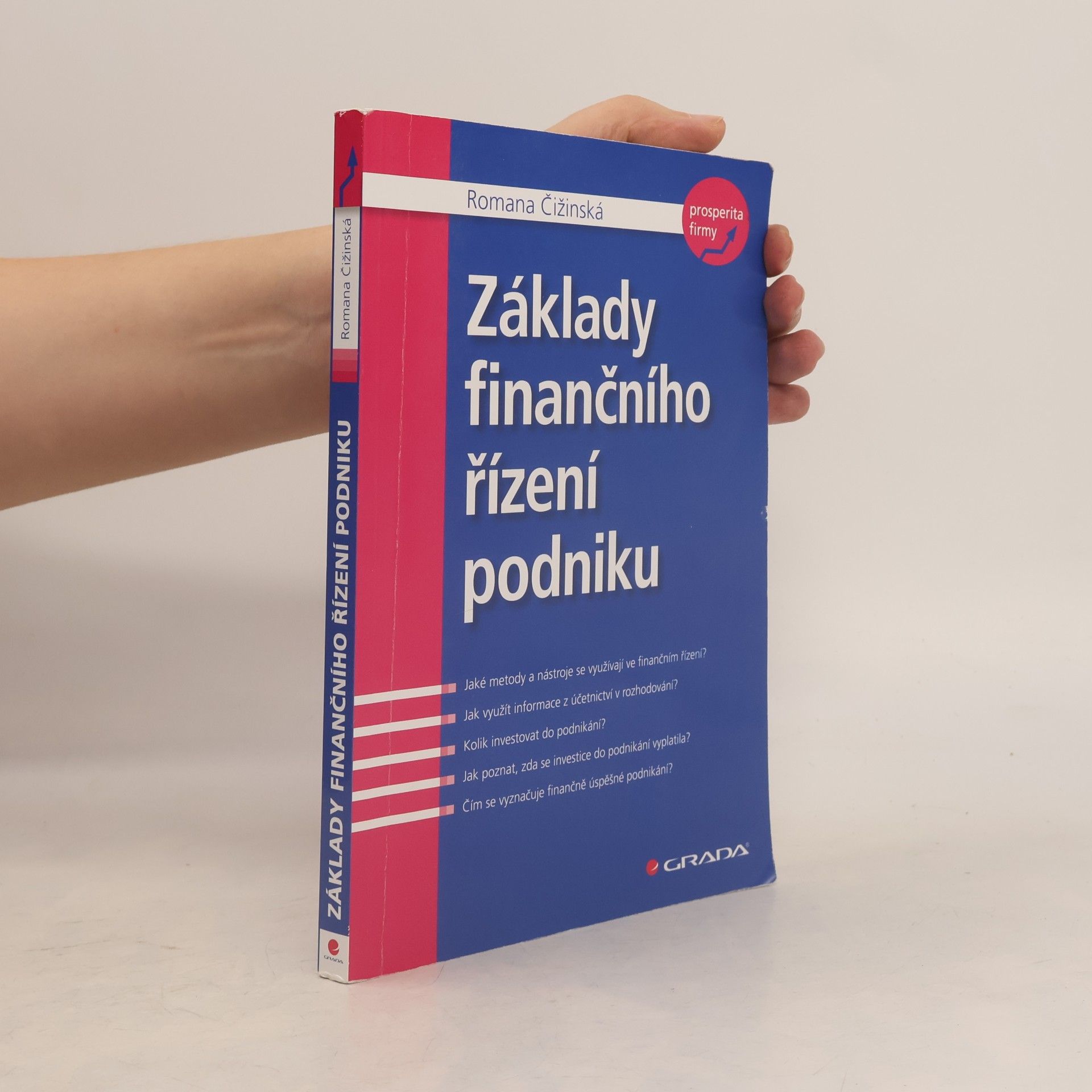 Romana Čižinská Základy finančního řízení podniku