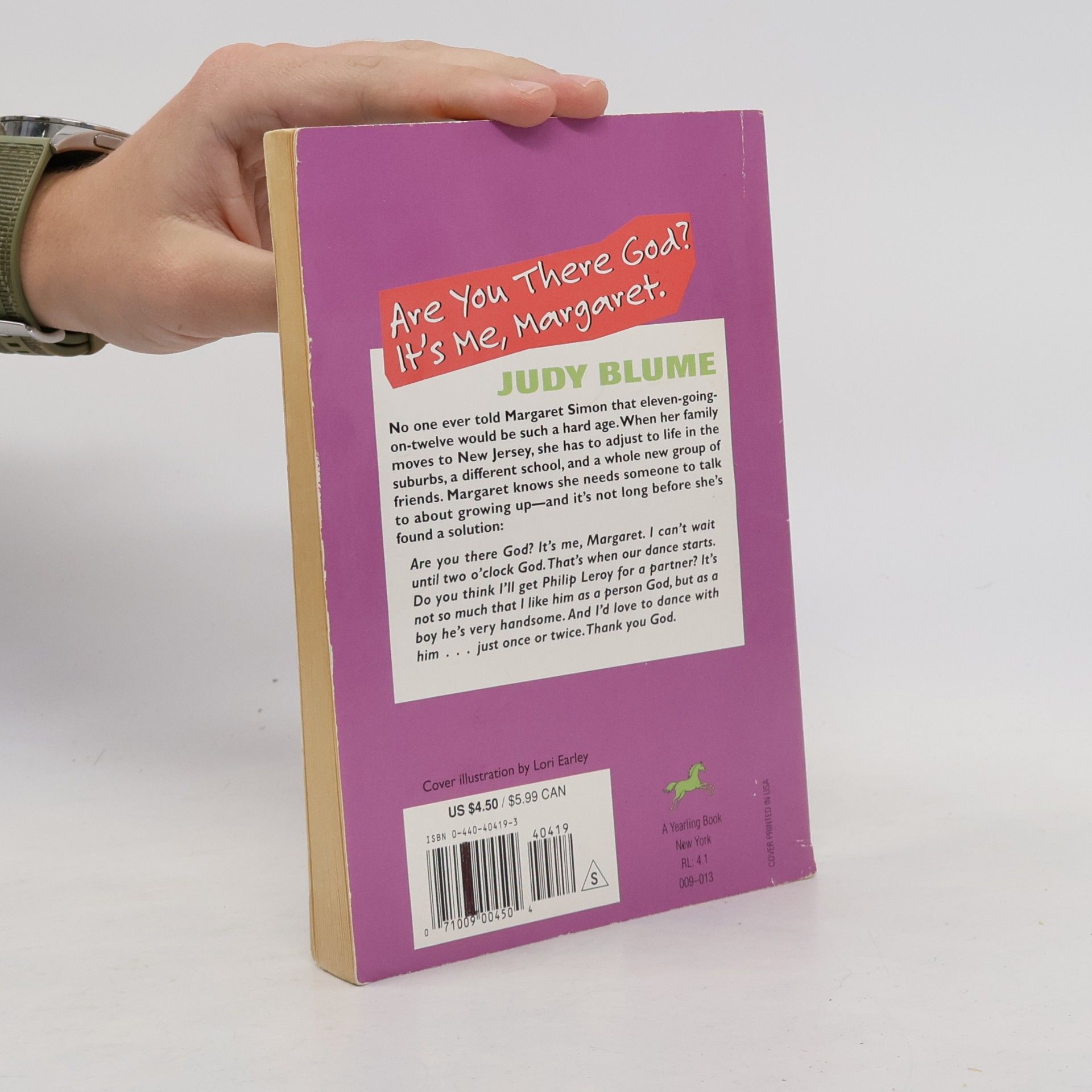 Judy Blume Are You There God? It's Me, Margaret