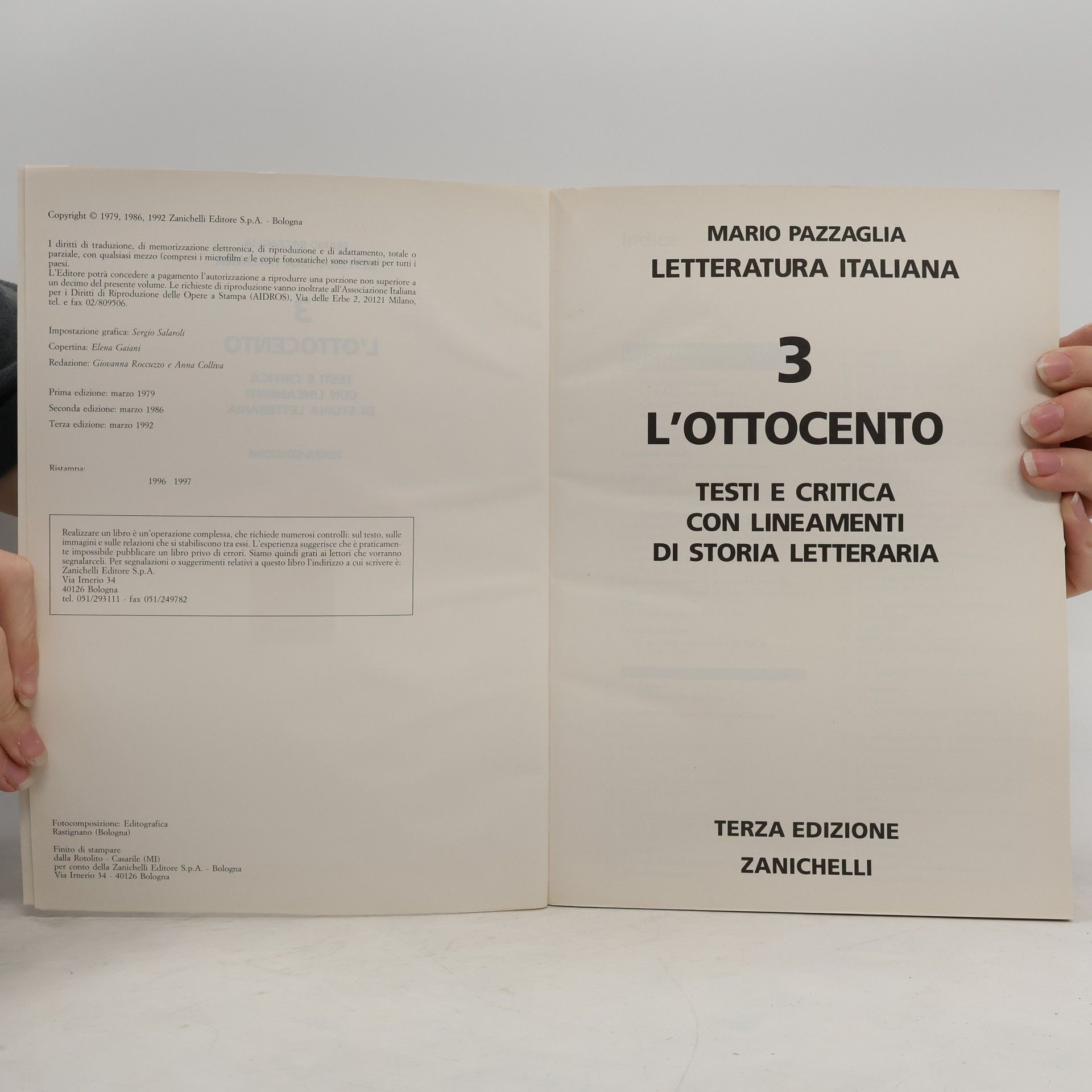 Mario Pazzaglia L'Ottocento 3