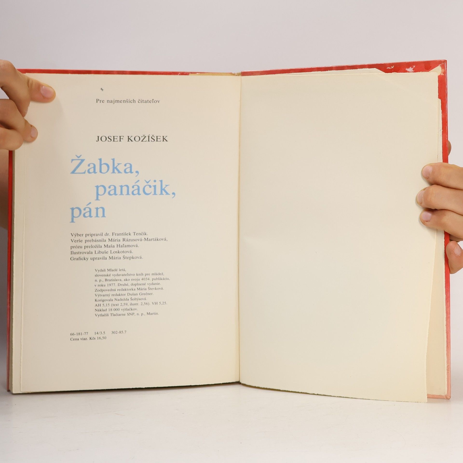 Josef Kožíšek Žabka, panáčik, pán