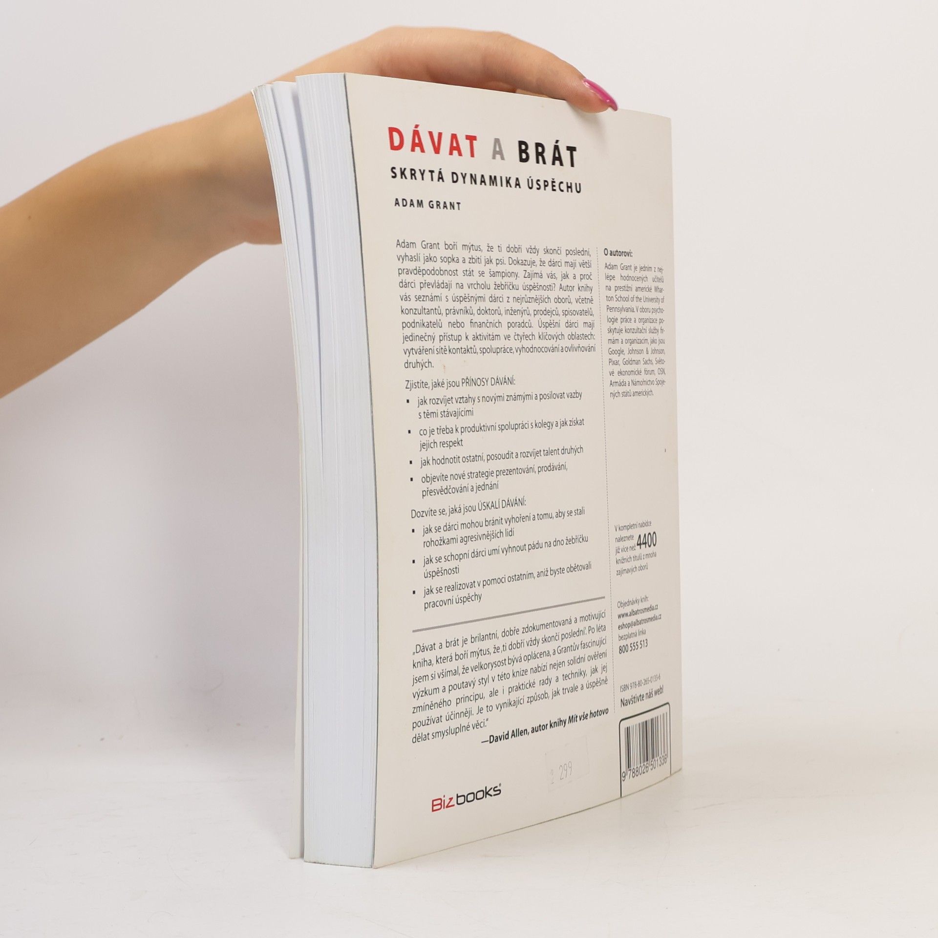 Adam Grant Dávat a brát