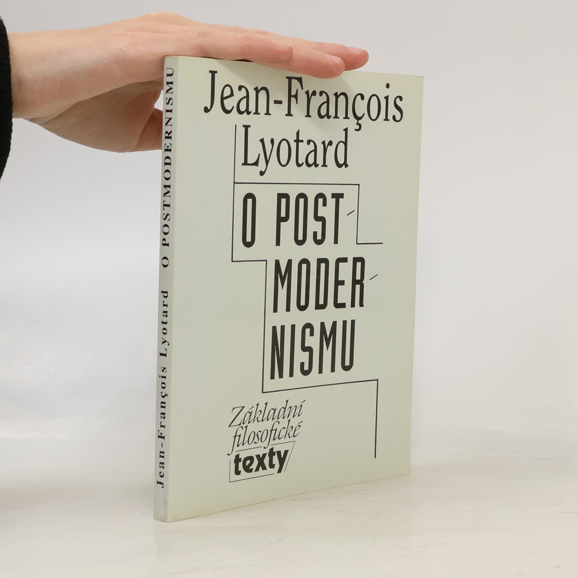 Jean-François Lyotard O postmodernismu