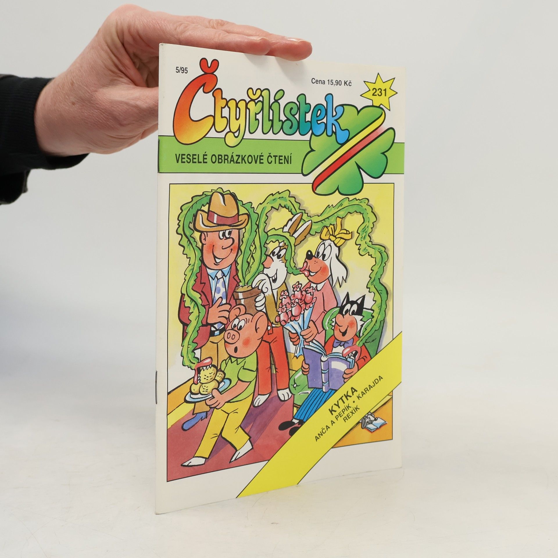 Ljuba Štíplová Čtyřlístek 231. 5/1995