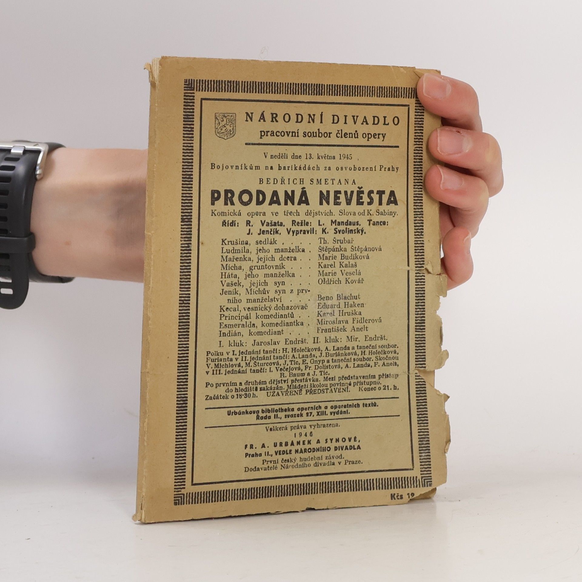 Bedřich Smetana Prodaná nevěsta