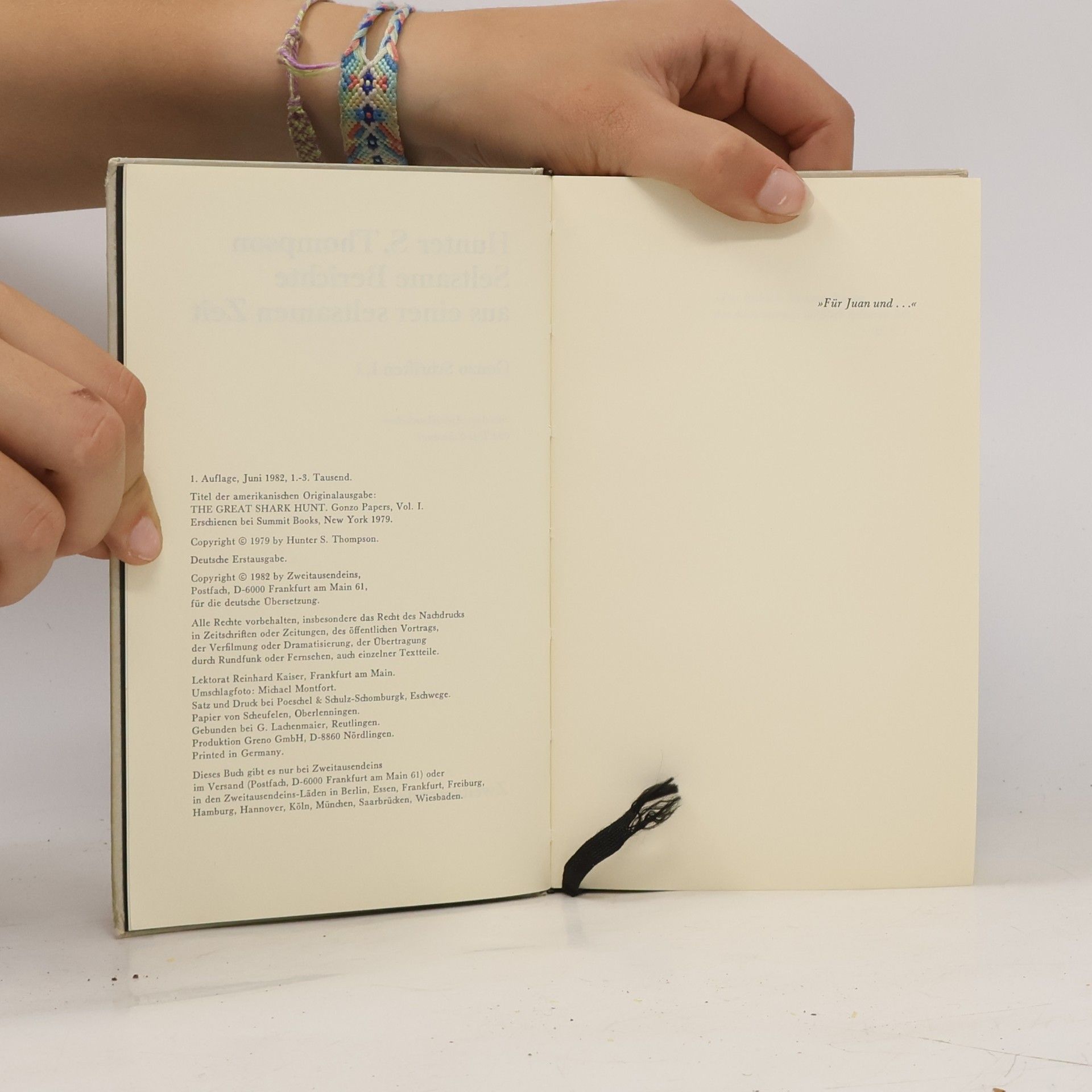 Hunter S. Thompson Seltsame Berichte aus einer seltsamen Zeit