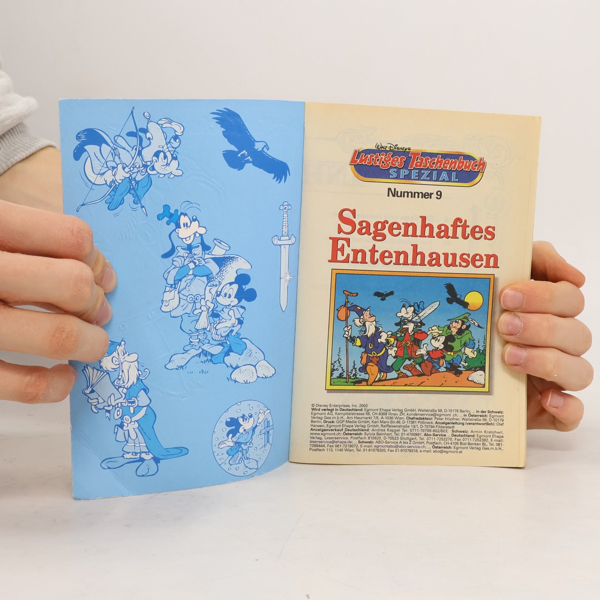 Walt Disney Lustiges Taschenbuch Spezial 9. Sagenhaftes Entenhausen