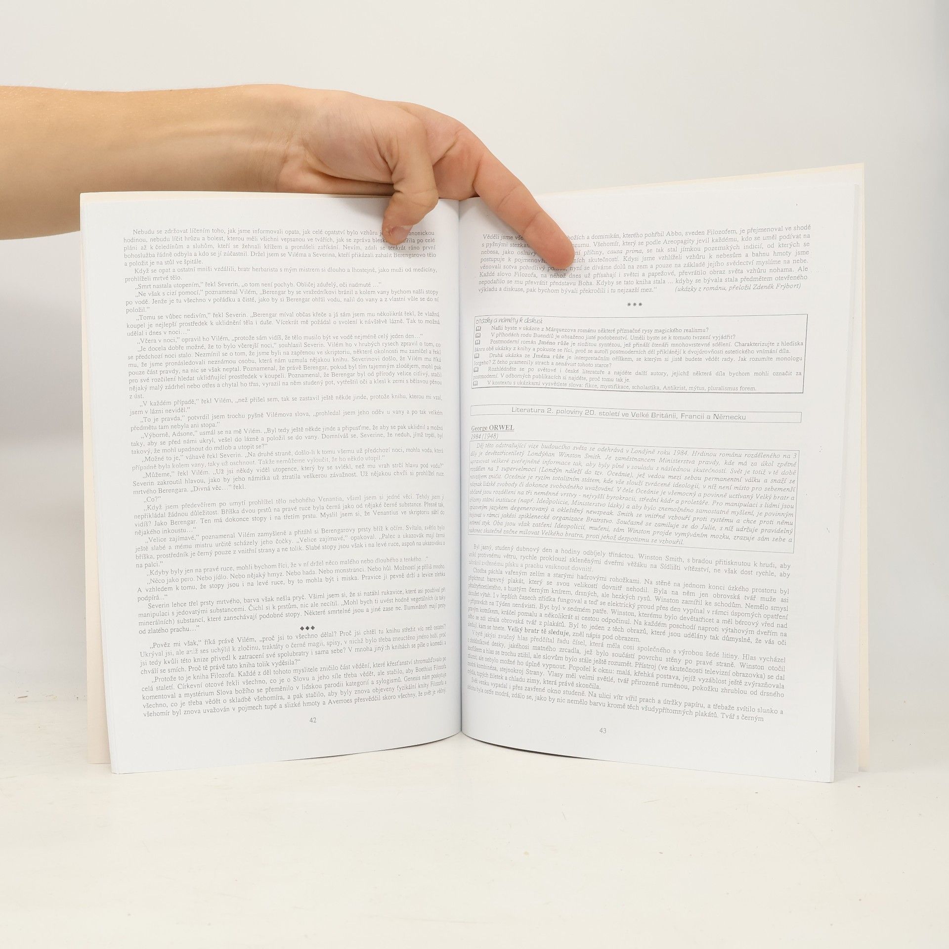 Vladimír Prokop Čítanka k přehledu světové literatury 20. století