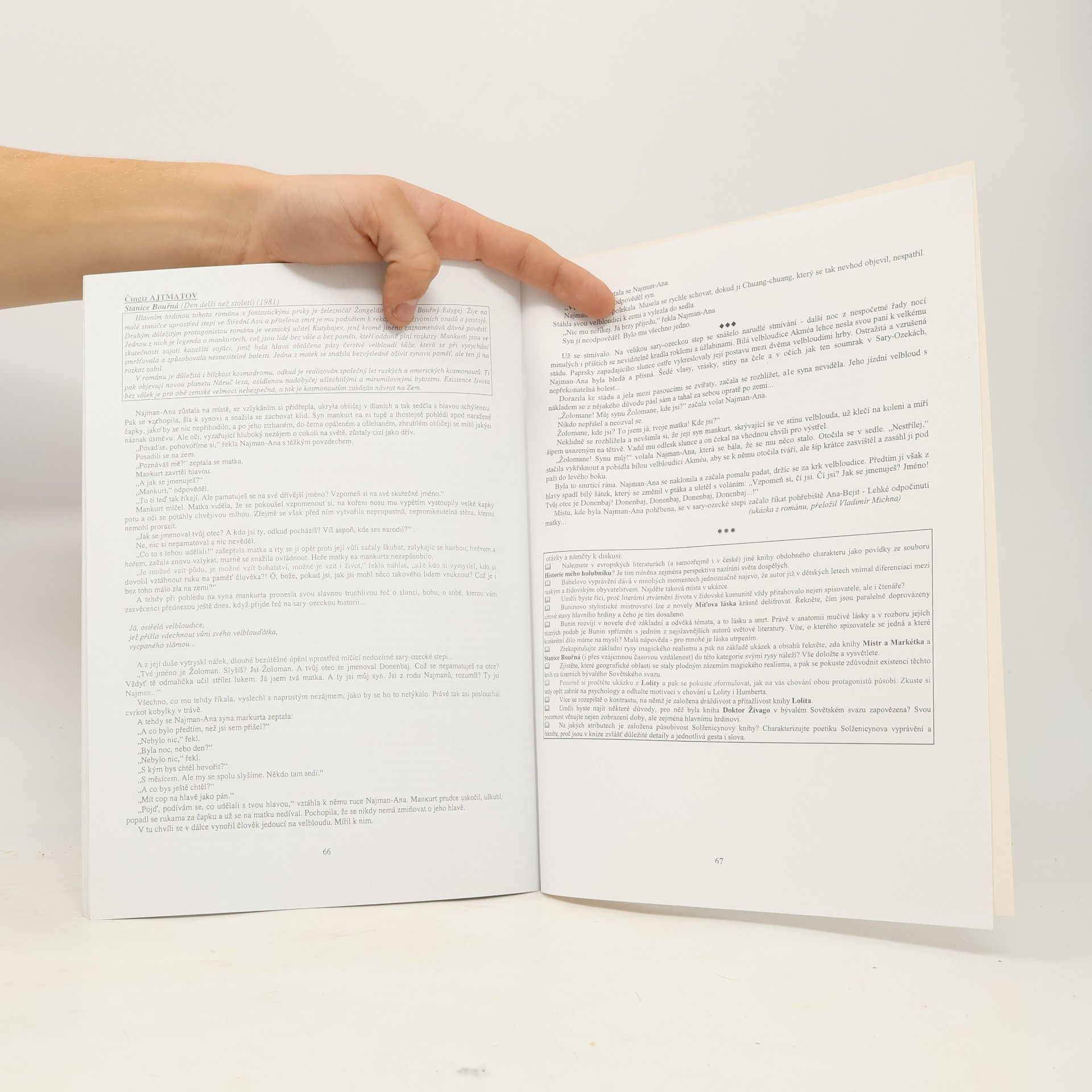 Vladimír Prokop Čítanka k přehledu světové literatury 20. století