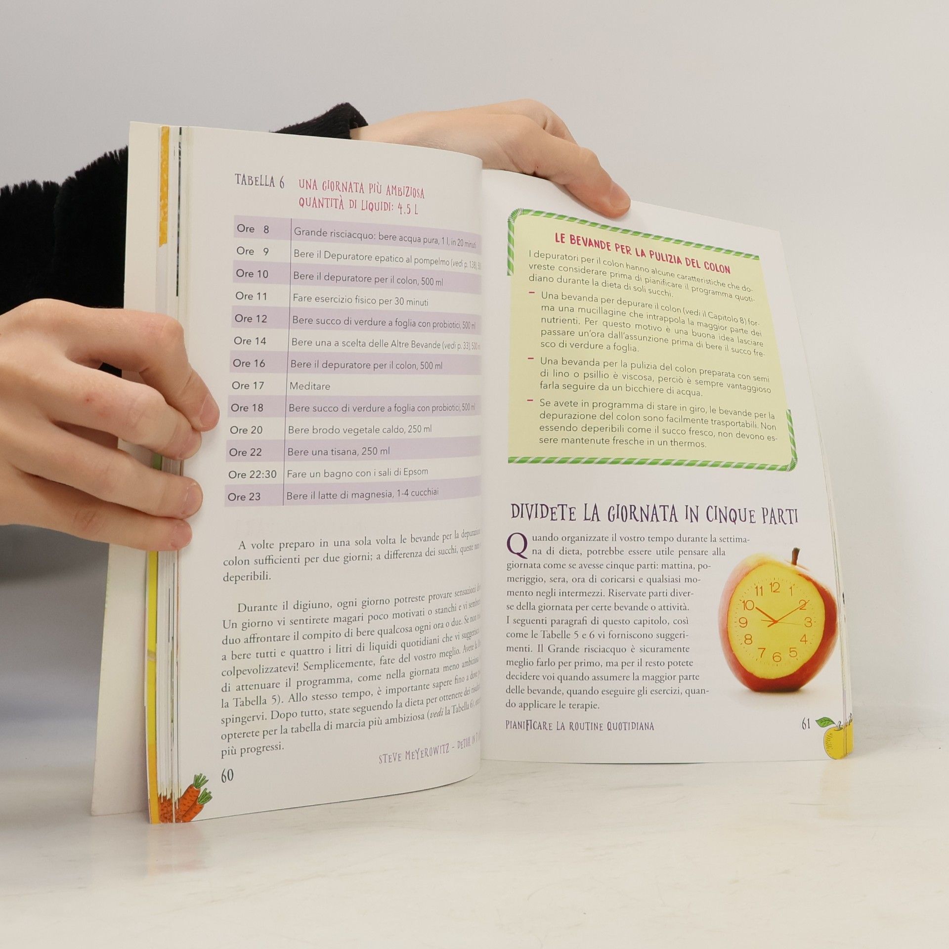 Steve Meyerowitz Salute e alimentazione: Detox in 7 giorni