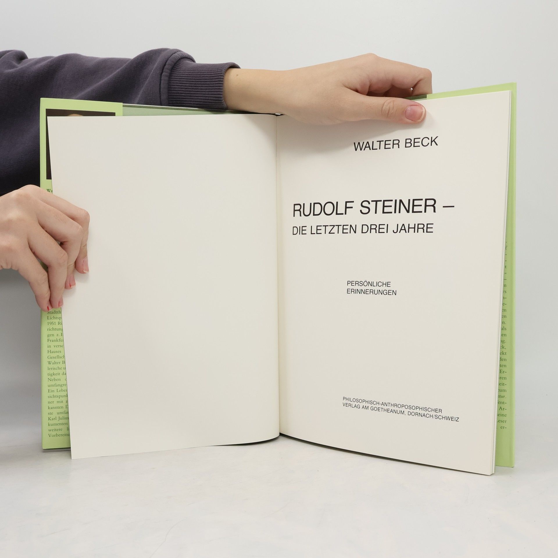 Walter Beck RUDOLF STEINER