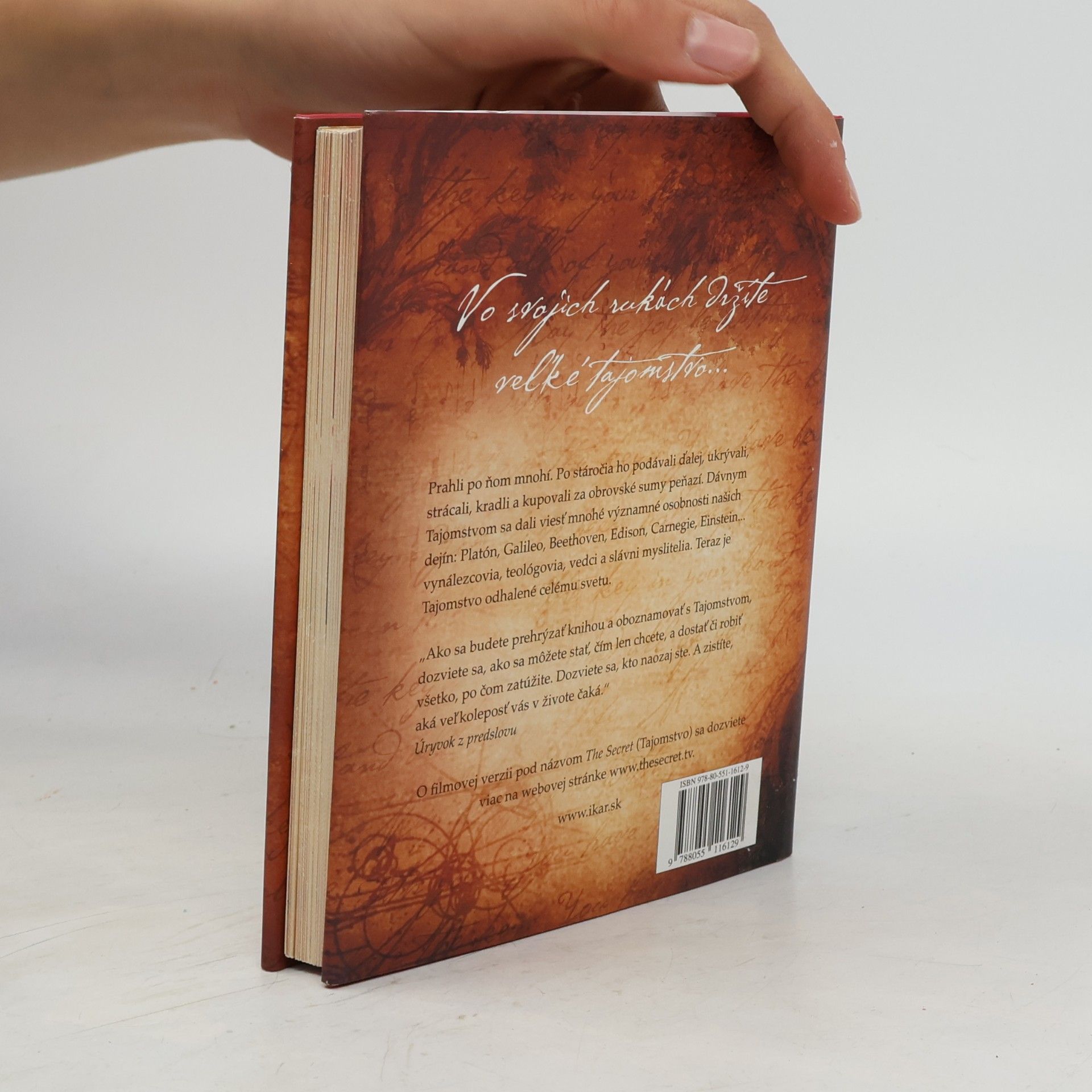 Rhonda Byrne Secret. Tajomstvo