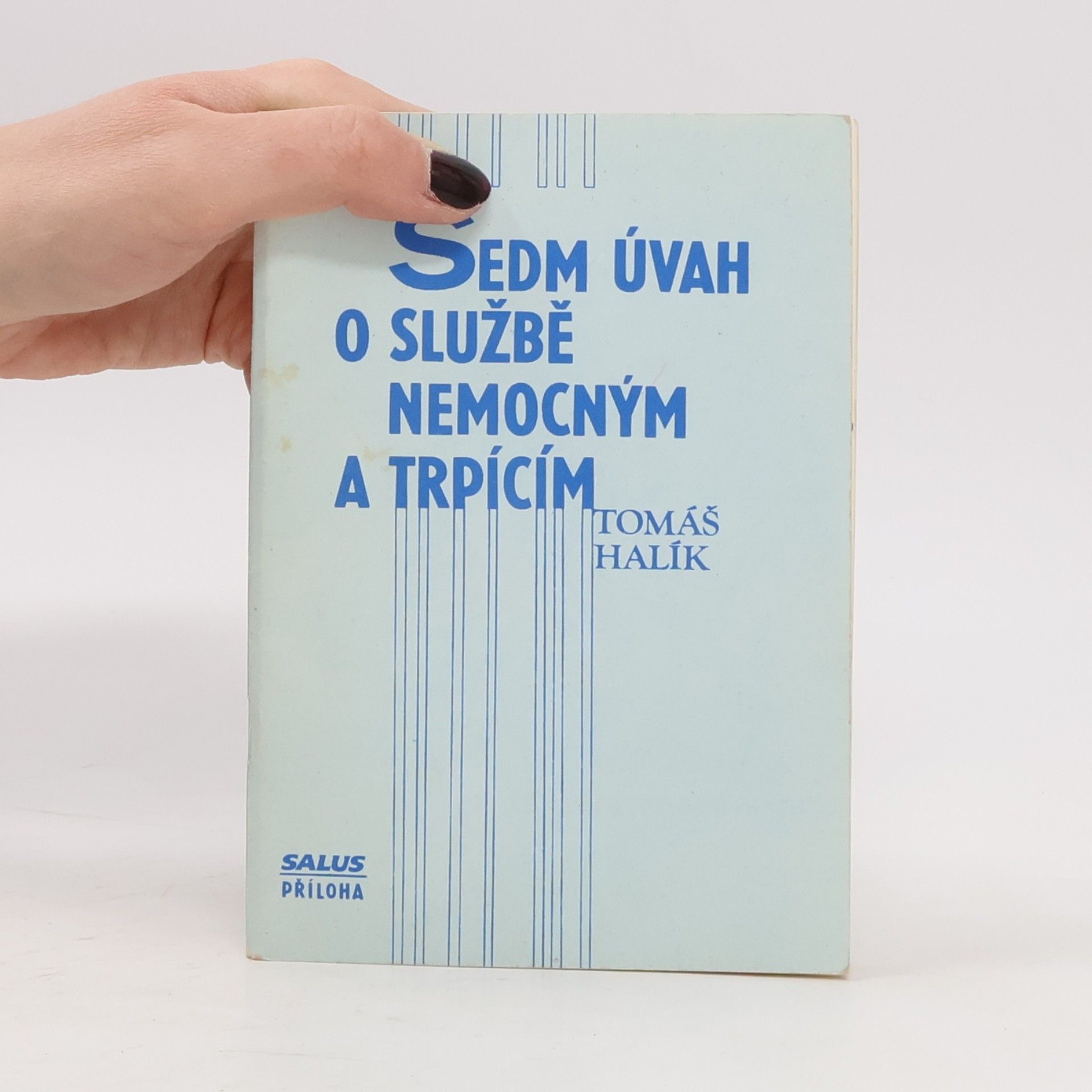 Tomáš Halík Sedm úvah o službě nemocným a trpícím