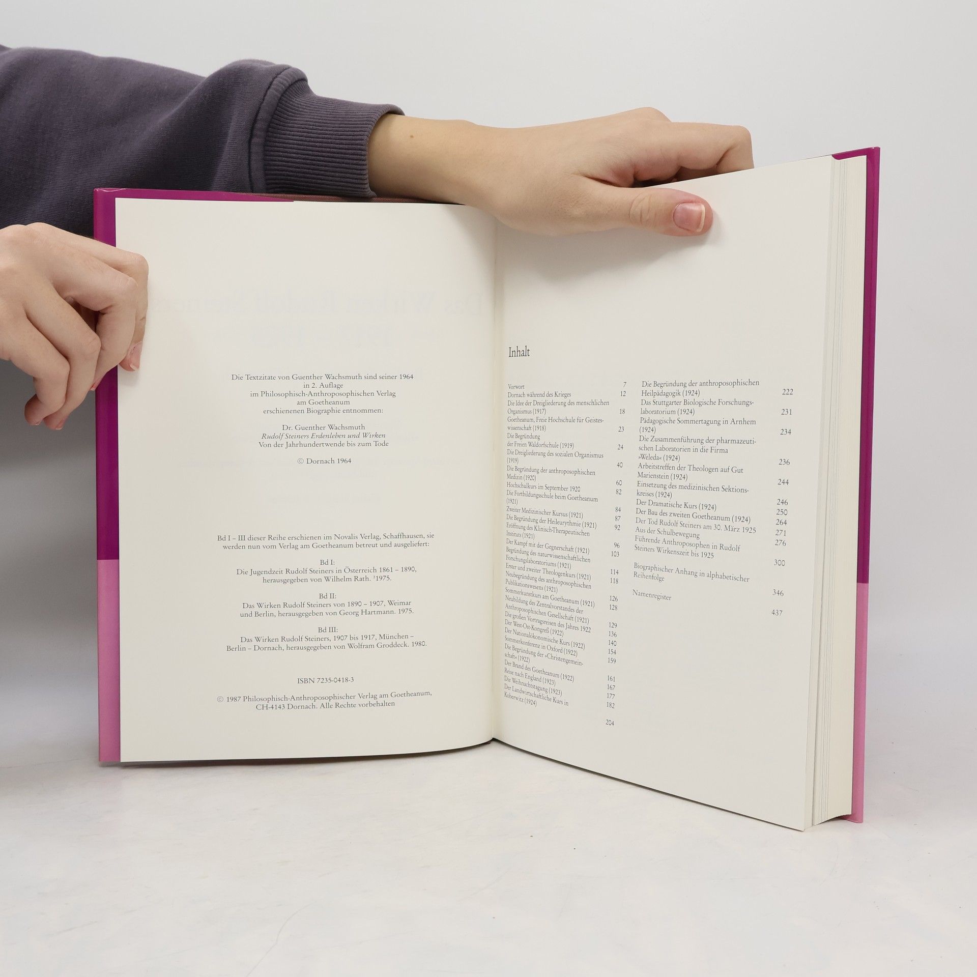 Autorenkollektiv DAS WIRKEN RUDOLF STEINERS