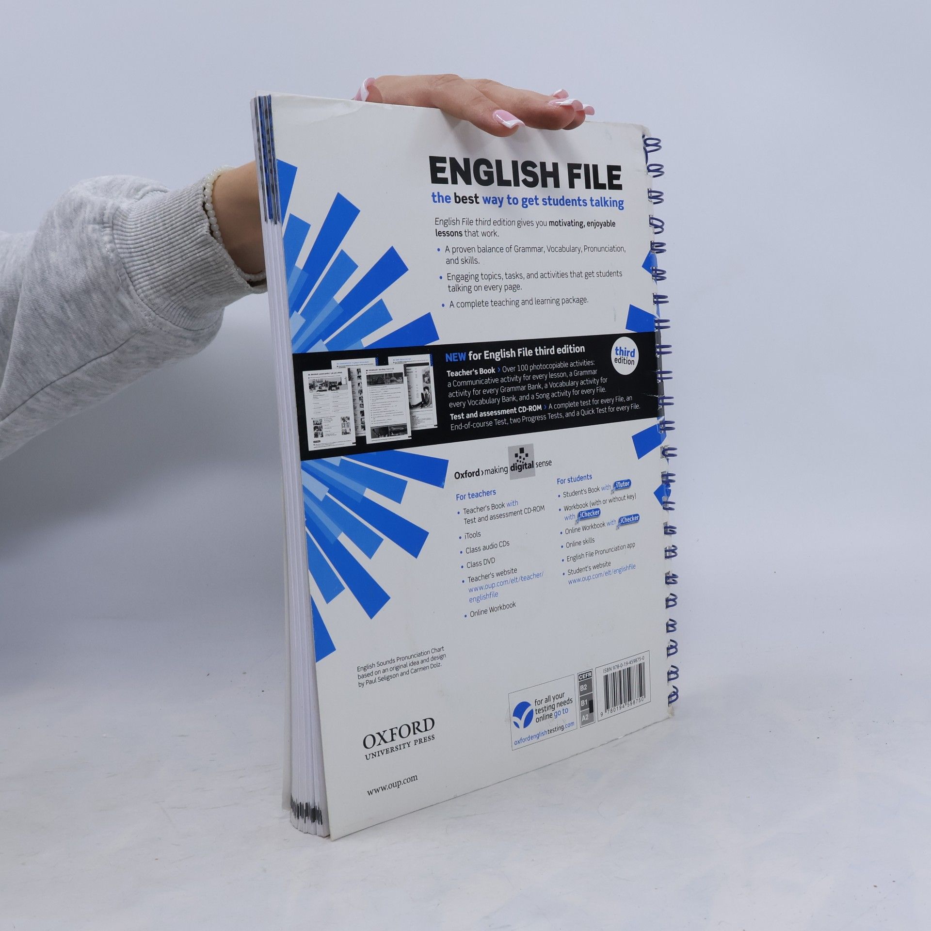 Clive Oxeden English File Pre-intermediate Teacher´s Book with Test and Assessment CD-ROM (3rd)
