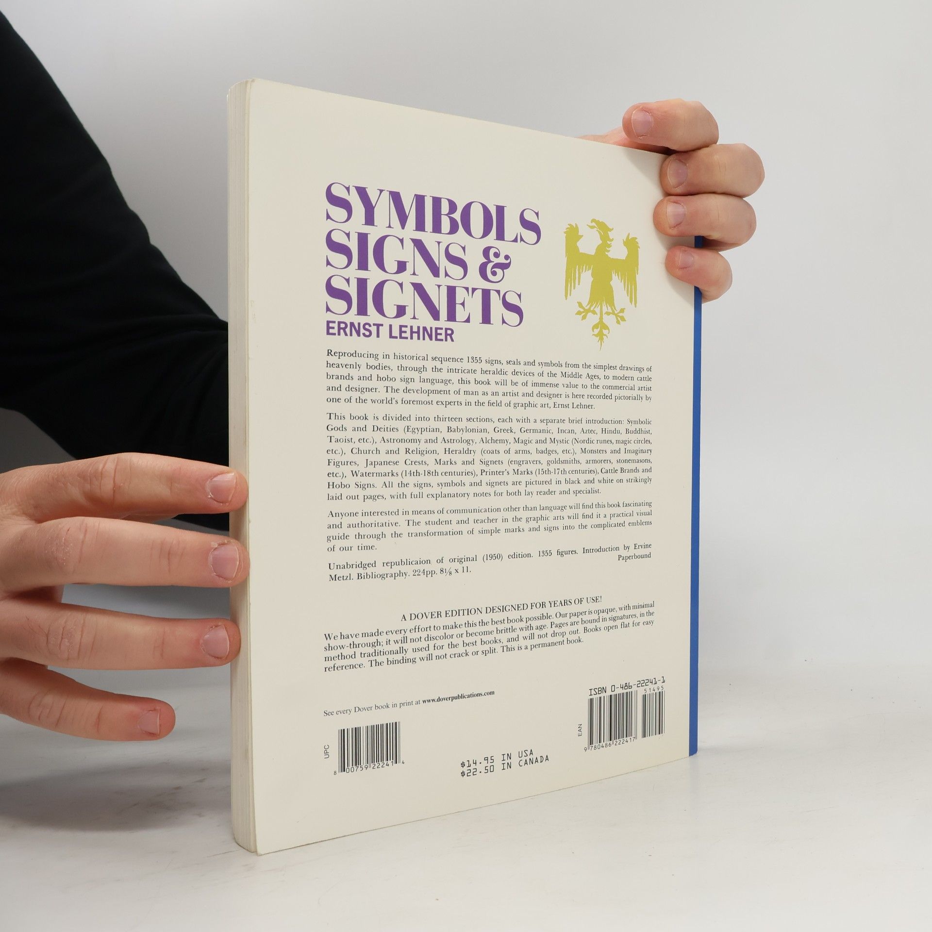 Ernst Lehner Dover Pictorial Archive Series: Symbols, Signs and Signets