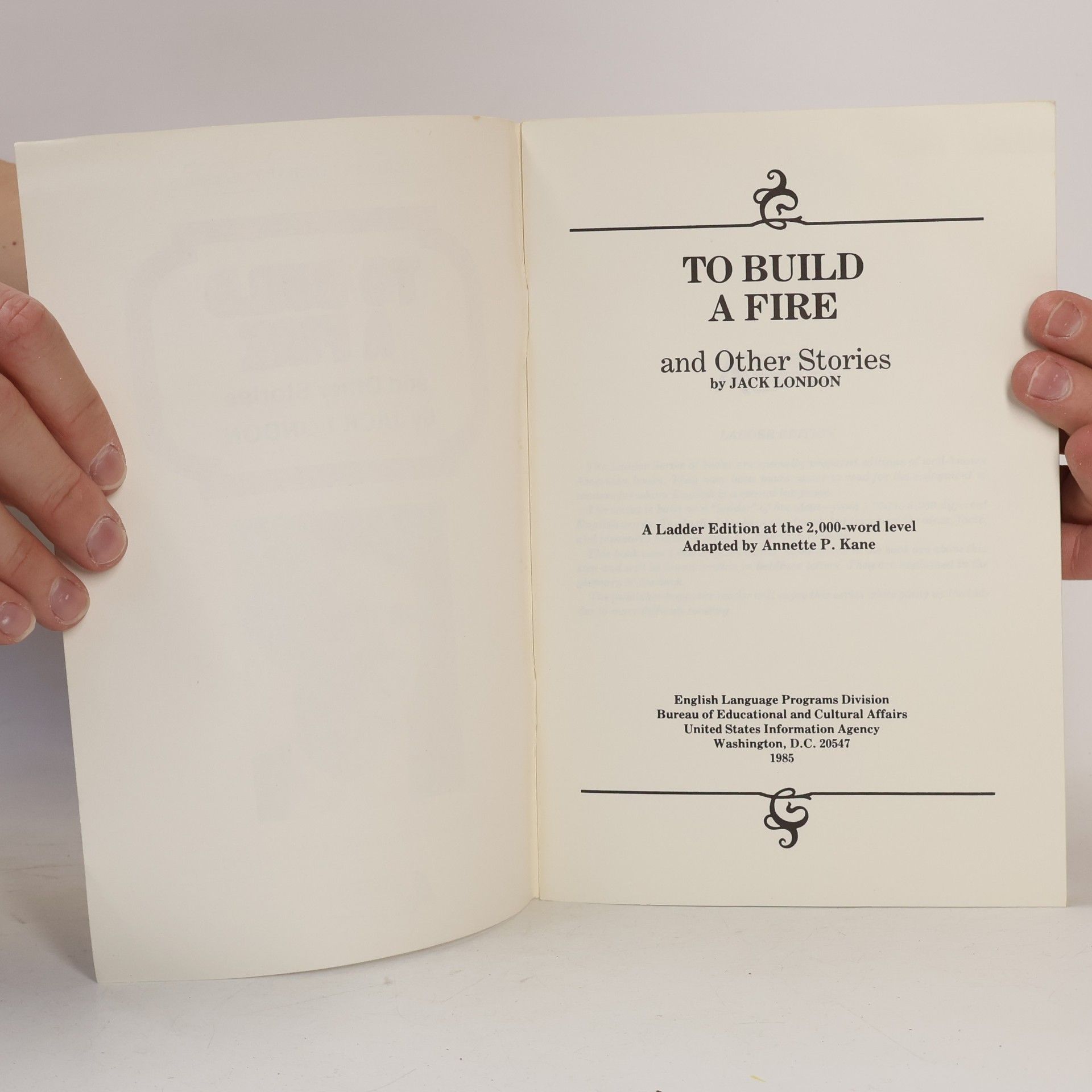 Jack London To build a fire and other stories